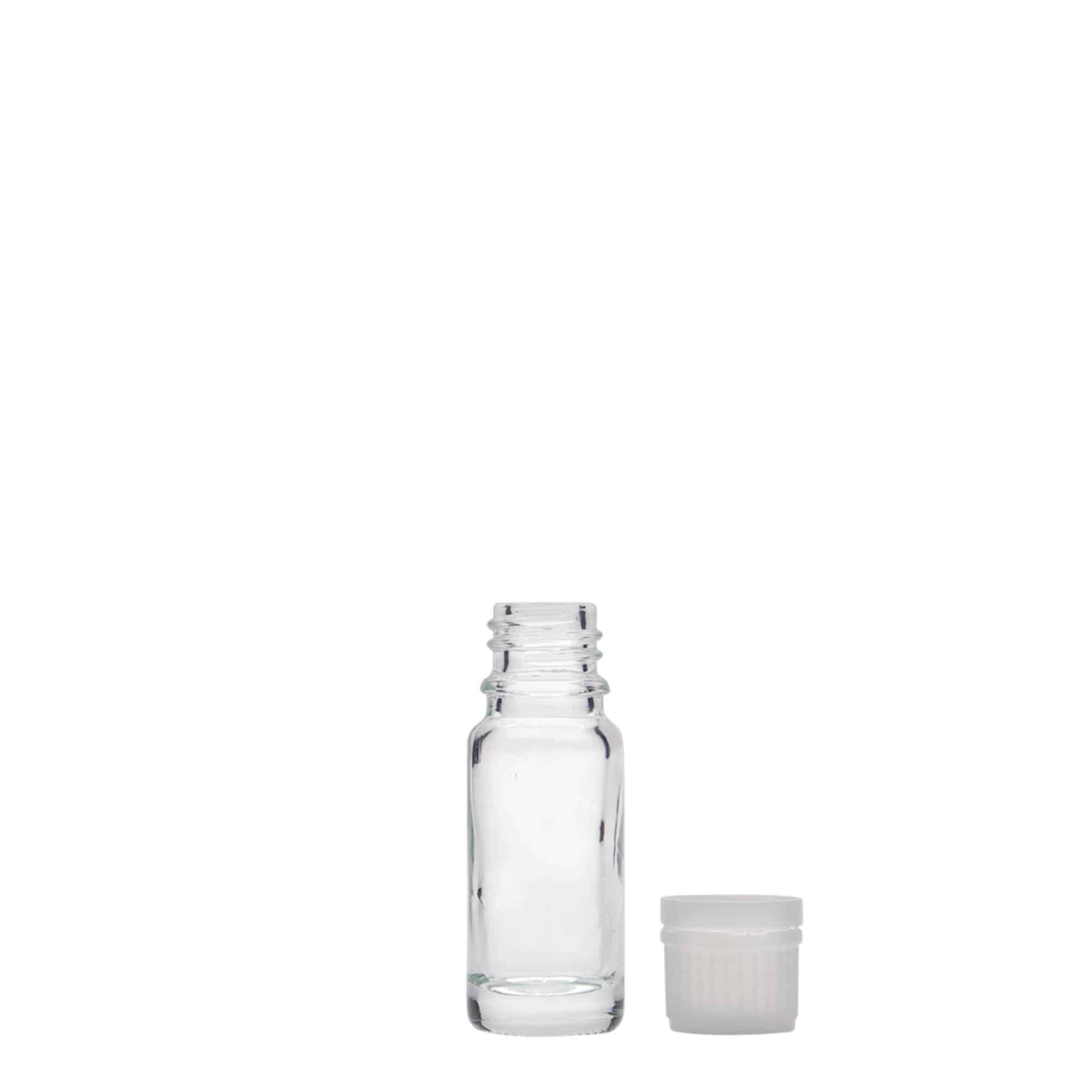 10 ml flacone medicinale, vetro, bocca: DIN 18