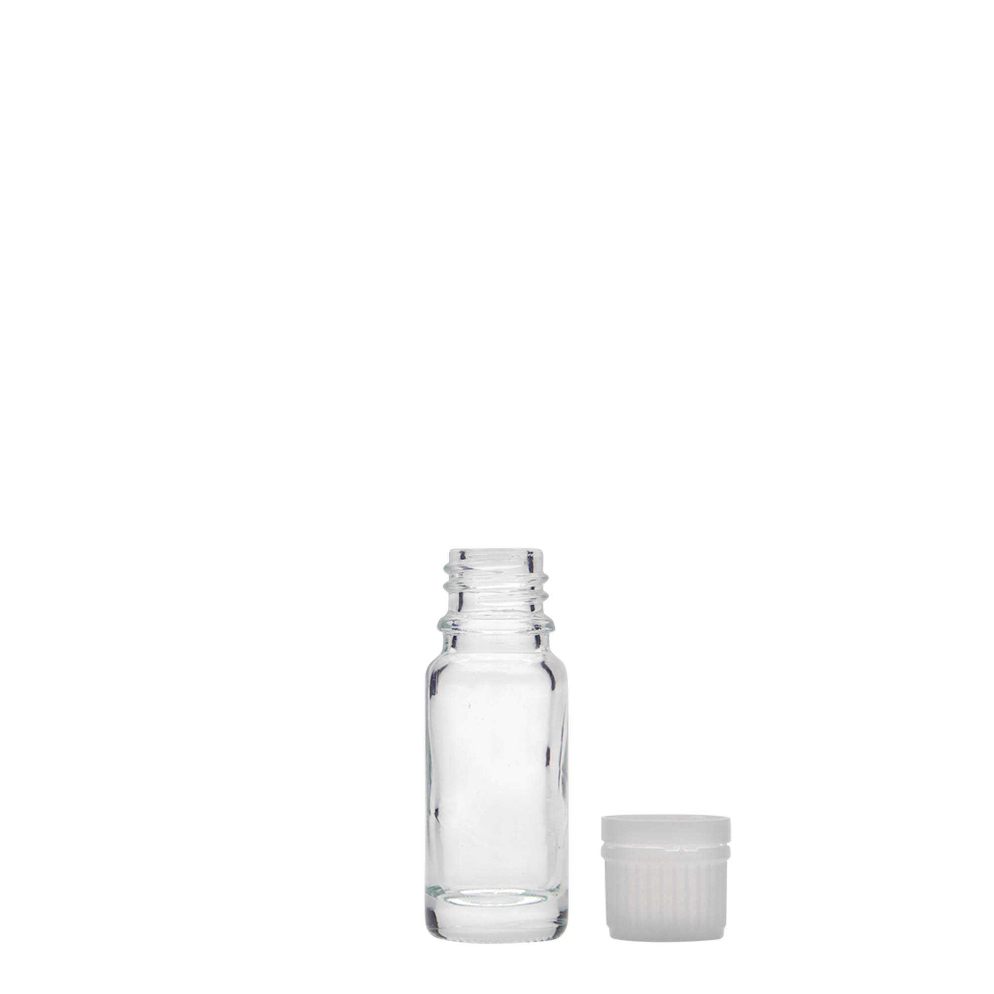 10 ml flacone medicinale, vetro, bocca: DIN 18