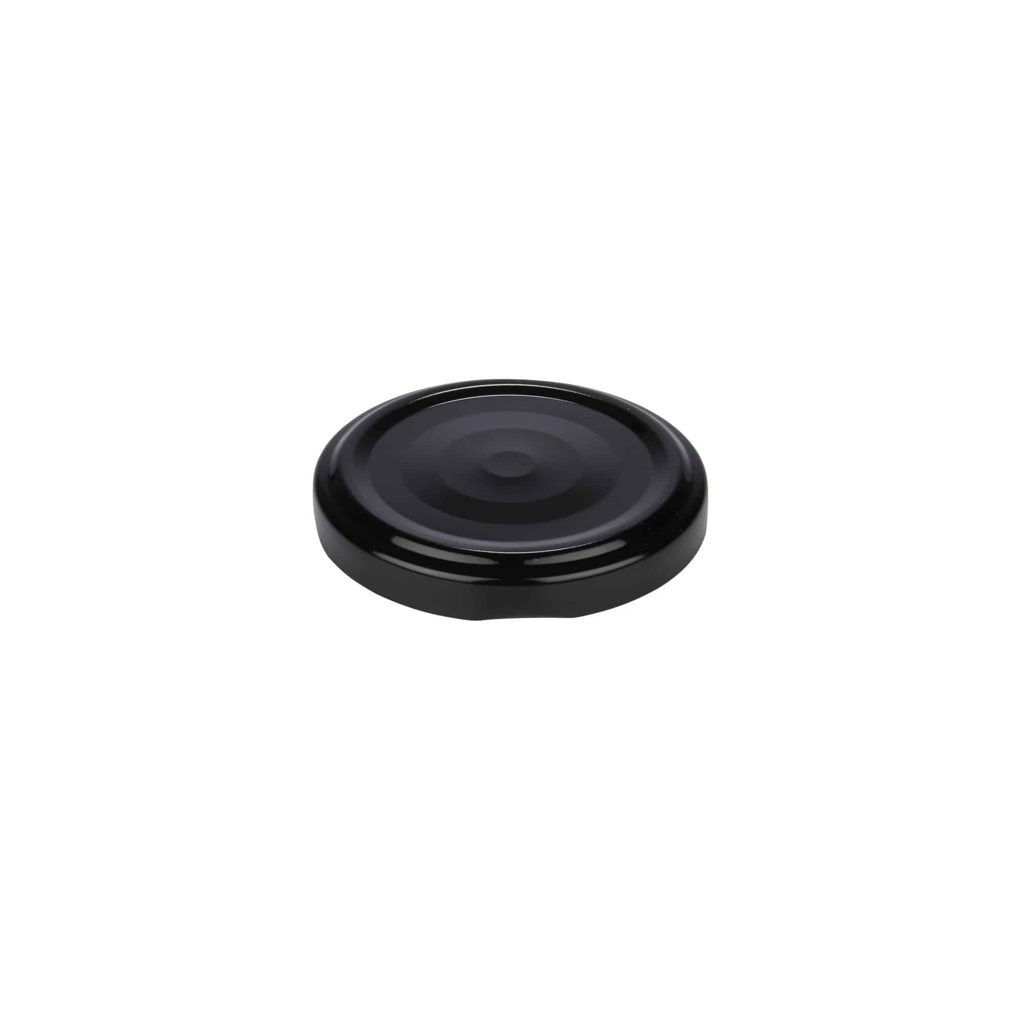 Tappo Twist-Off, banda stagnata, nero, per imboccatura: TO 58