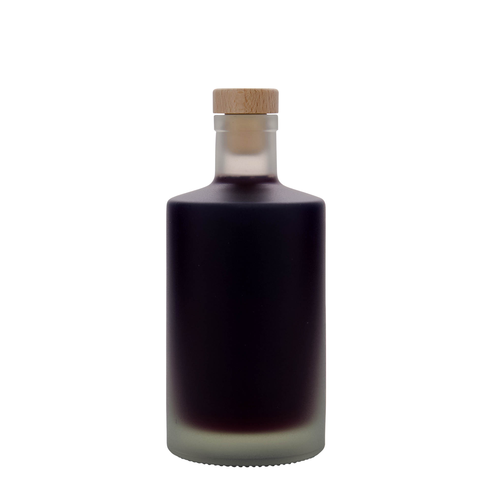 Bottiglia di vetro da 500 ml 'Caroline', ghiacciata, bocca: sughero Bottiglia di vetro da 500 ml 'Caroline', ghiacciata, bocca: sughero