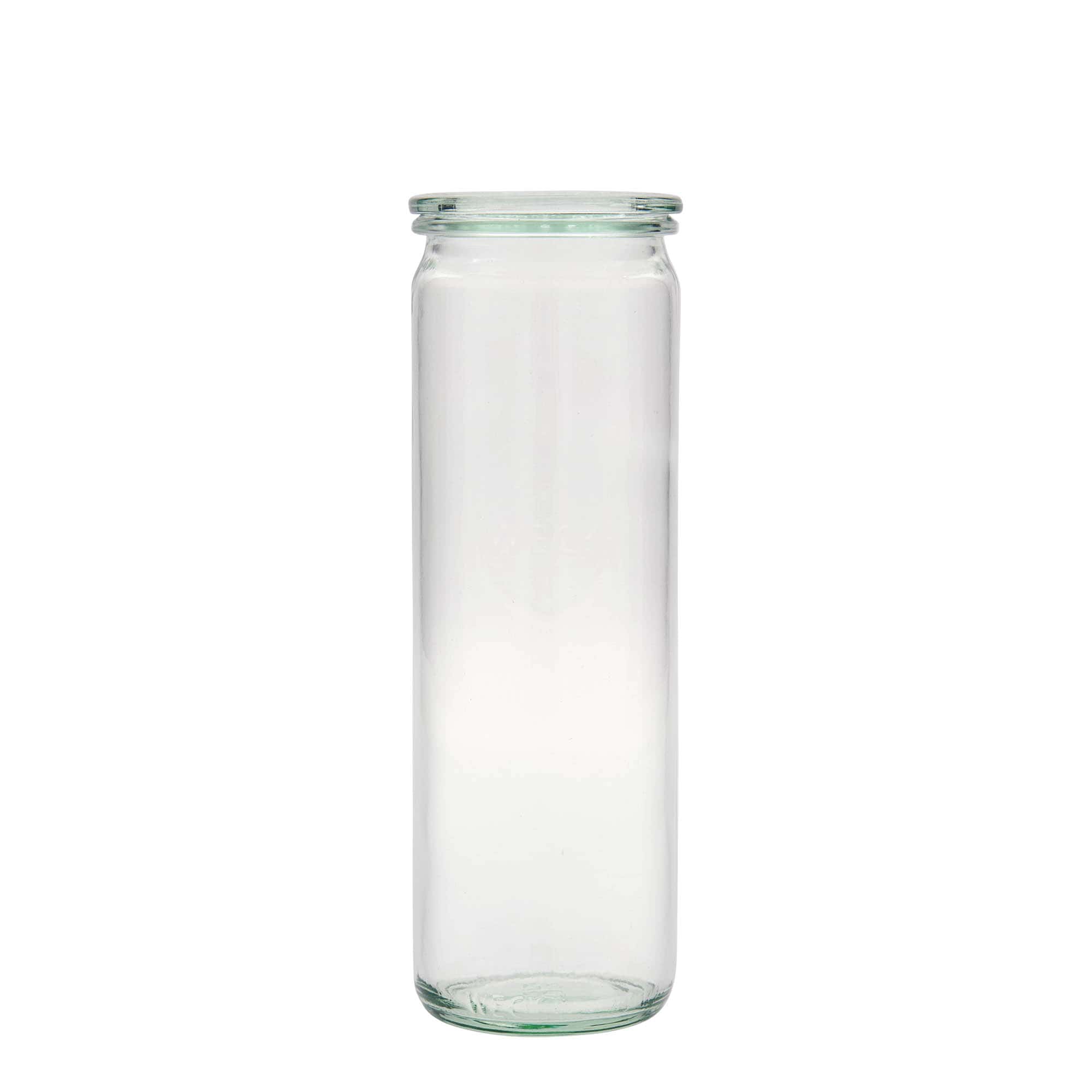 600 ml WECK barattolo cilindrico, apertura: bordo rotondo