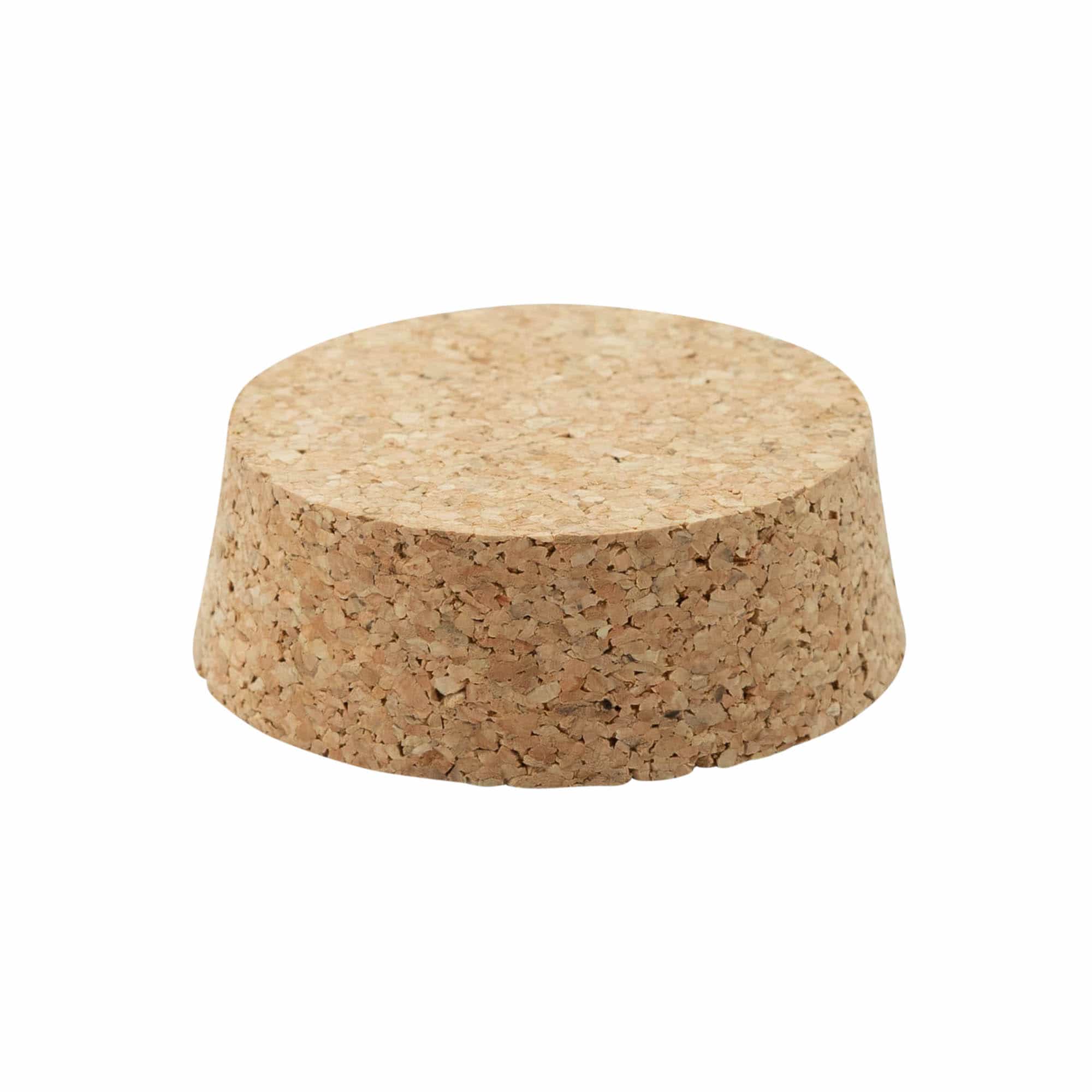 Tappo a punta 54-60 x 27, sughero pressato, beige, per bocca: sughero