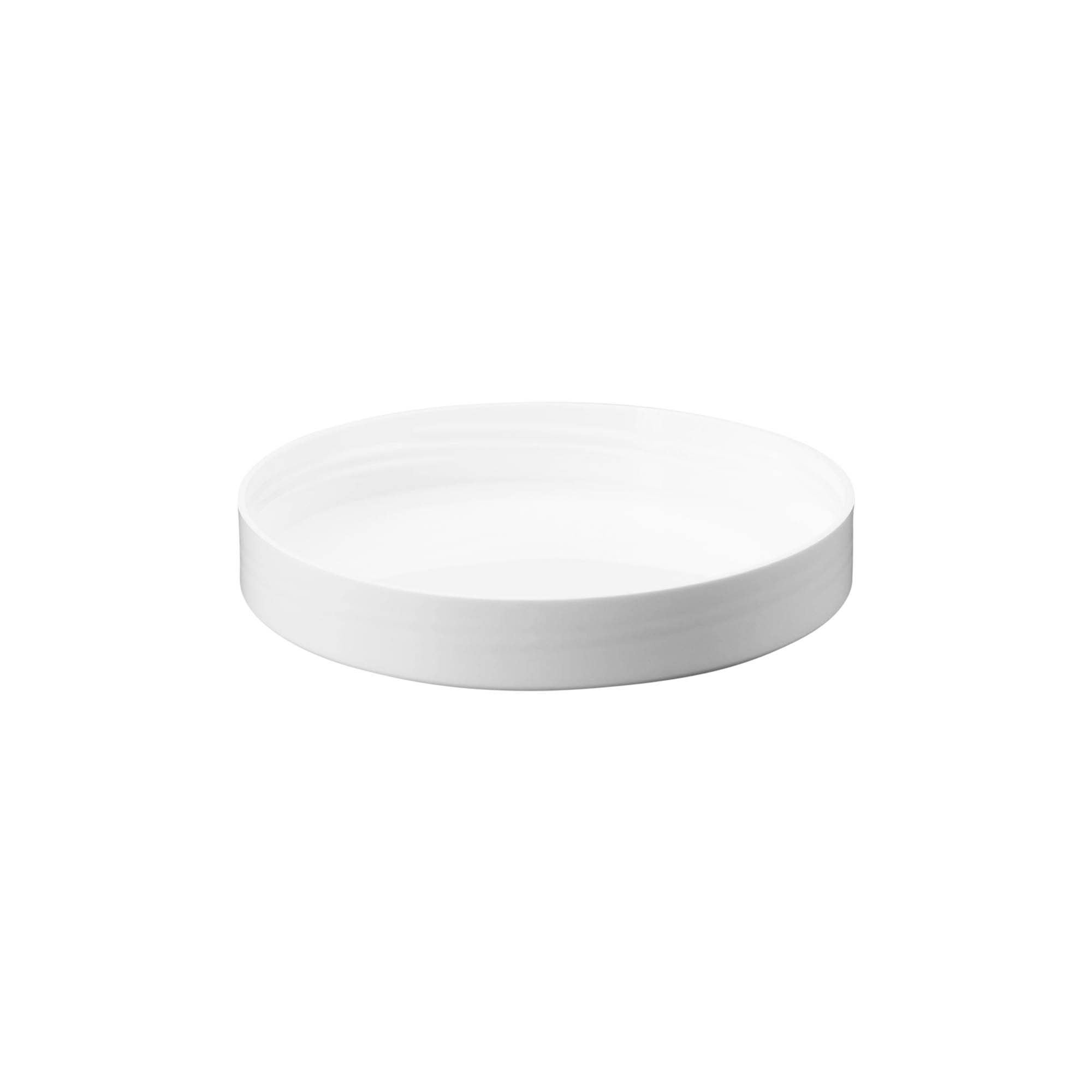 Tappo a vite 'White Line' 250ml, plastica PP, bianco Tappo a vite 'White Line' 250ml, plastica PP, bianco