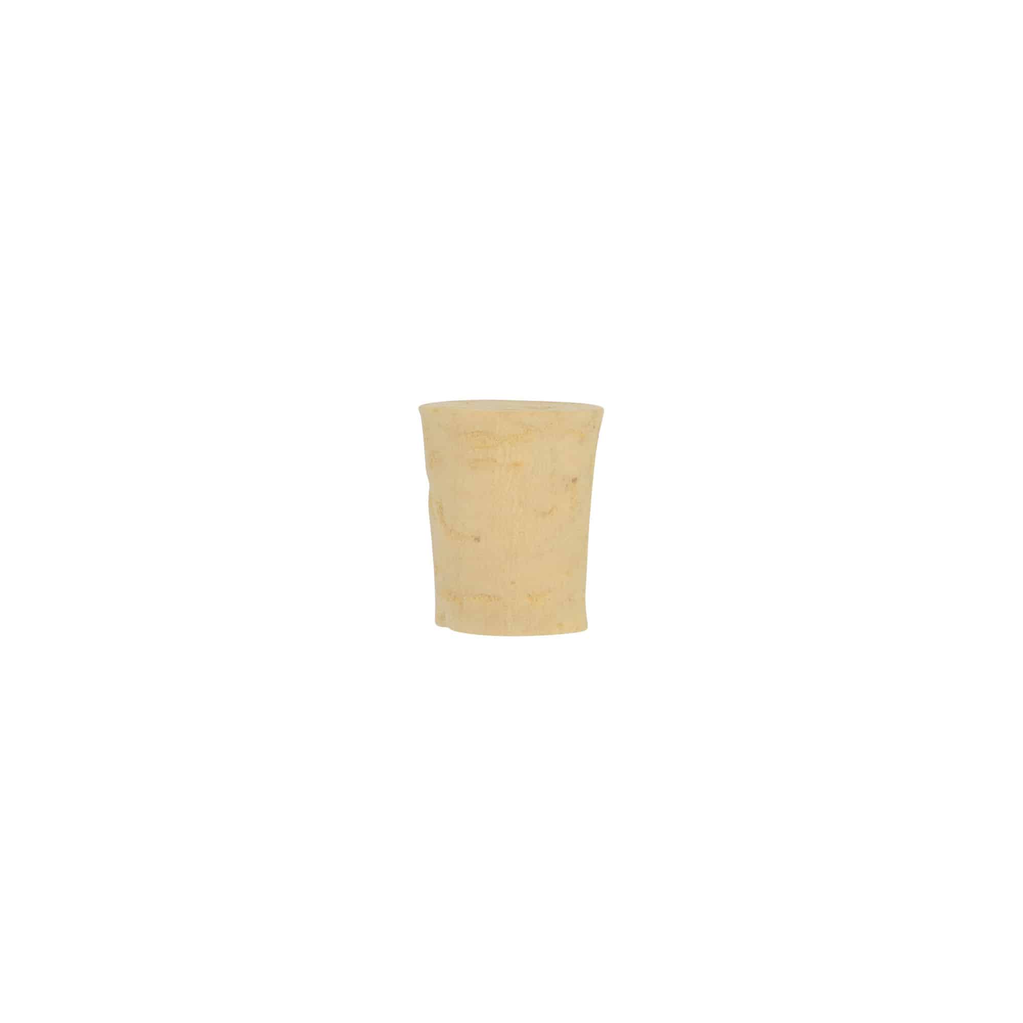 Tappo a punta 14-17 x 22, sughero naturale, sbiancato, per bocca: sughero