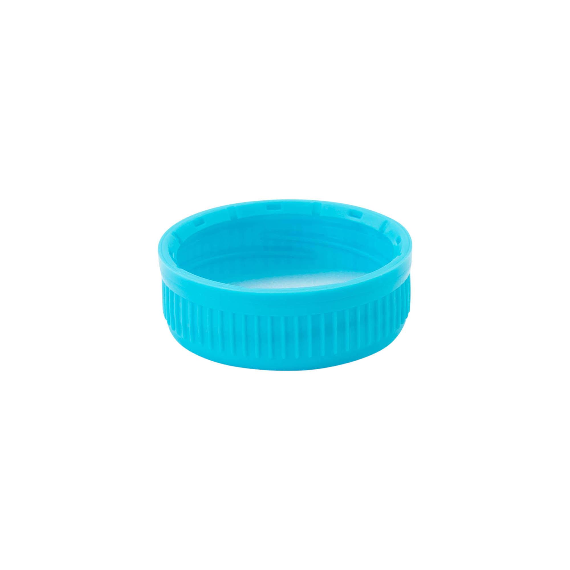 Chiusura a vite 40mm, plastica PE, azzurro chiaro