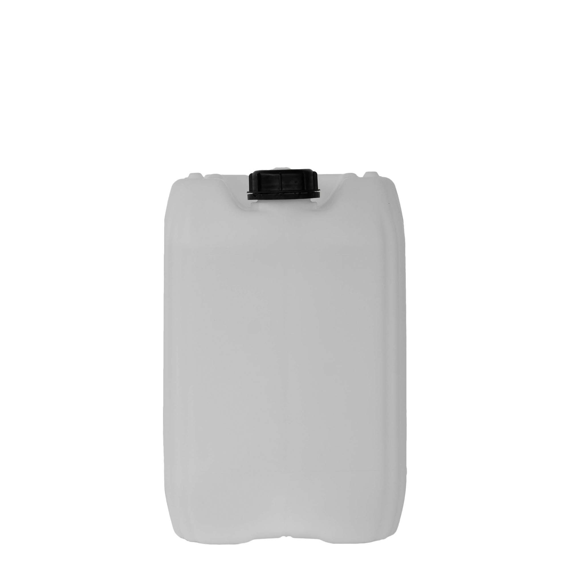 20 l Tanica, rettangolare, plastica HDPE, naturale, imboccatura: ND 60
