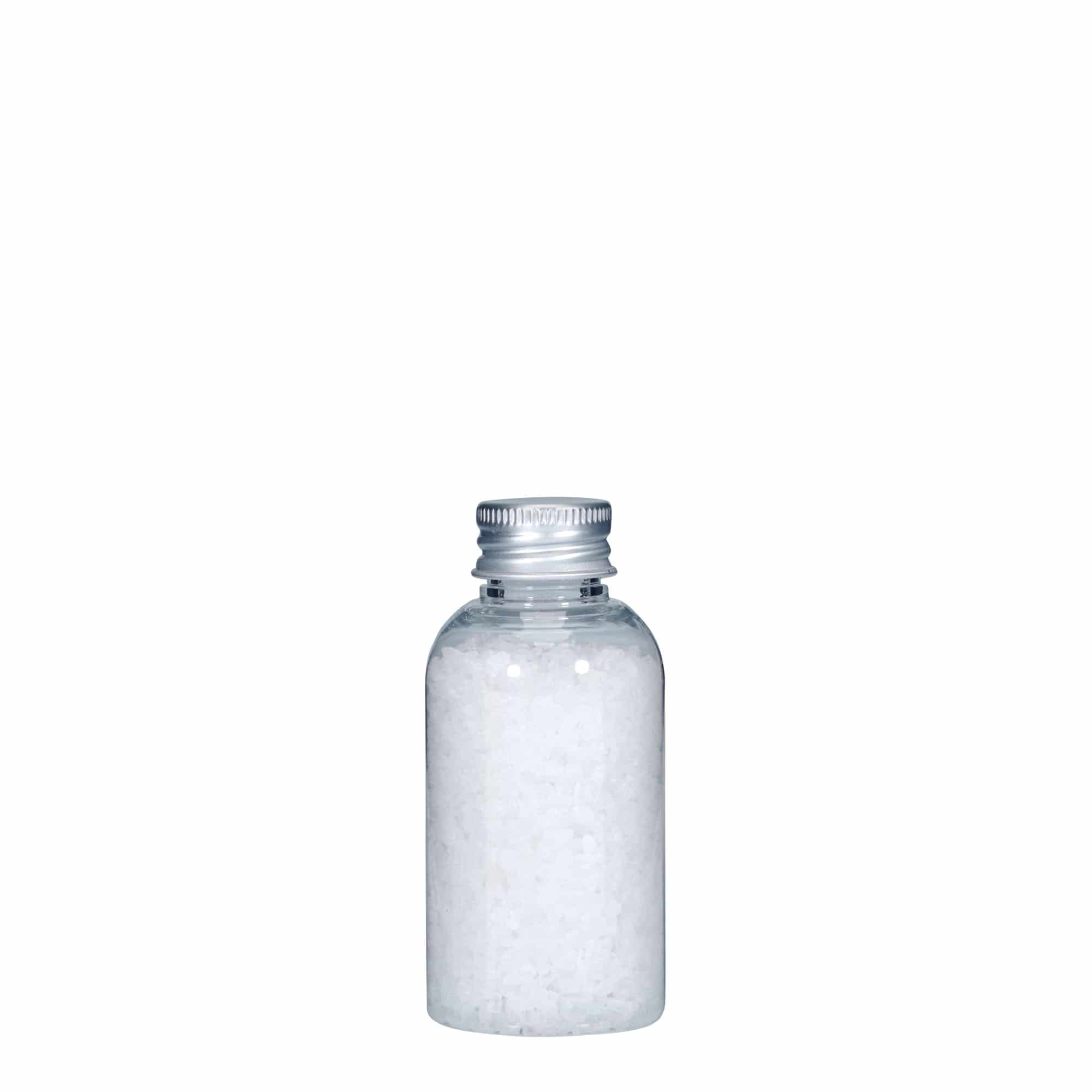 Bottiglia PET da 50 ml 'Boston', plastica, bocca: 20/410