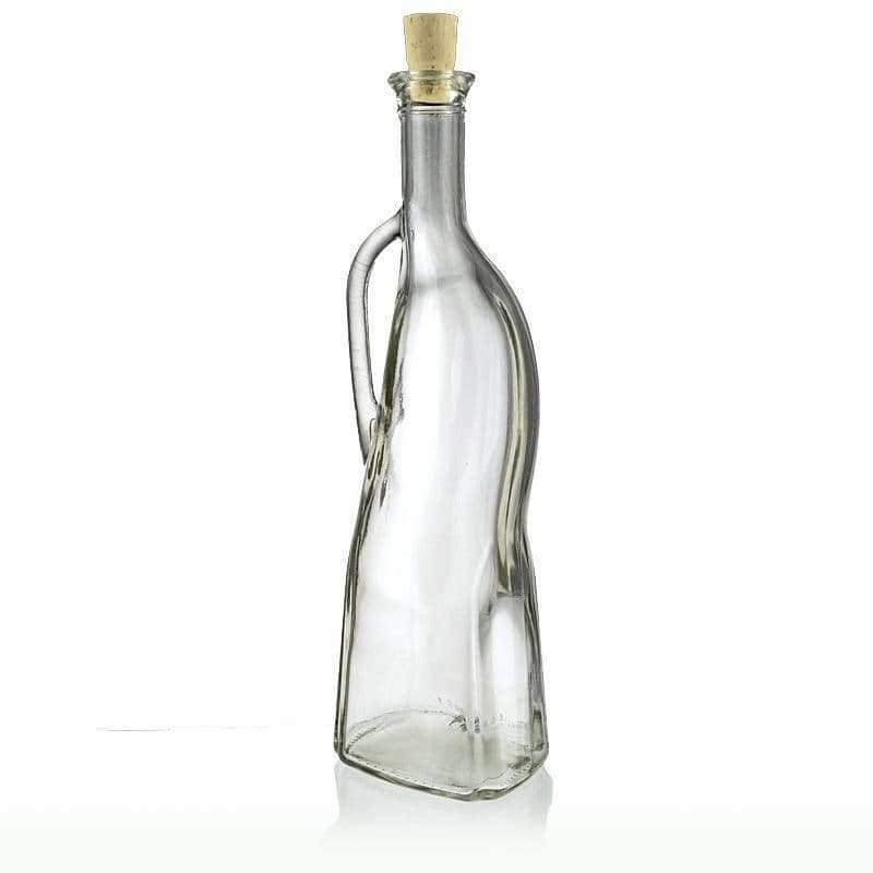 750 ml Bottiglia di vetro 'Josephina', ovale, imboccatura: fascetta