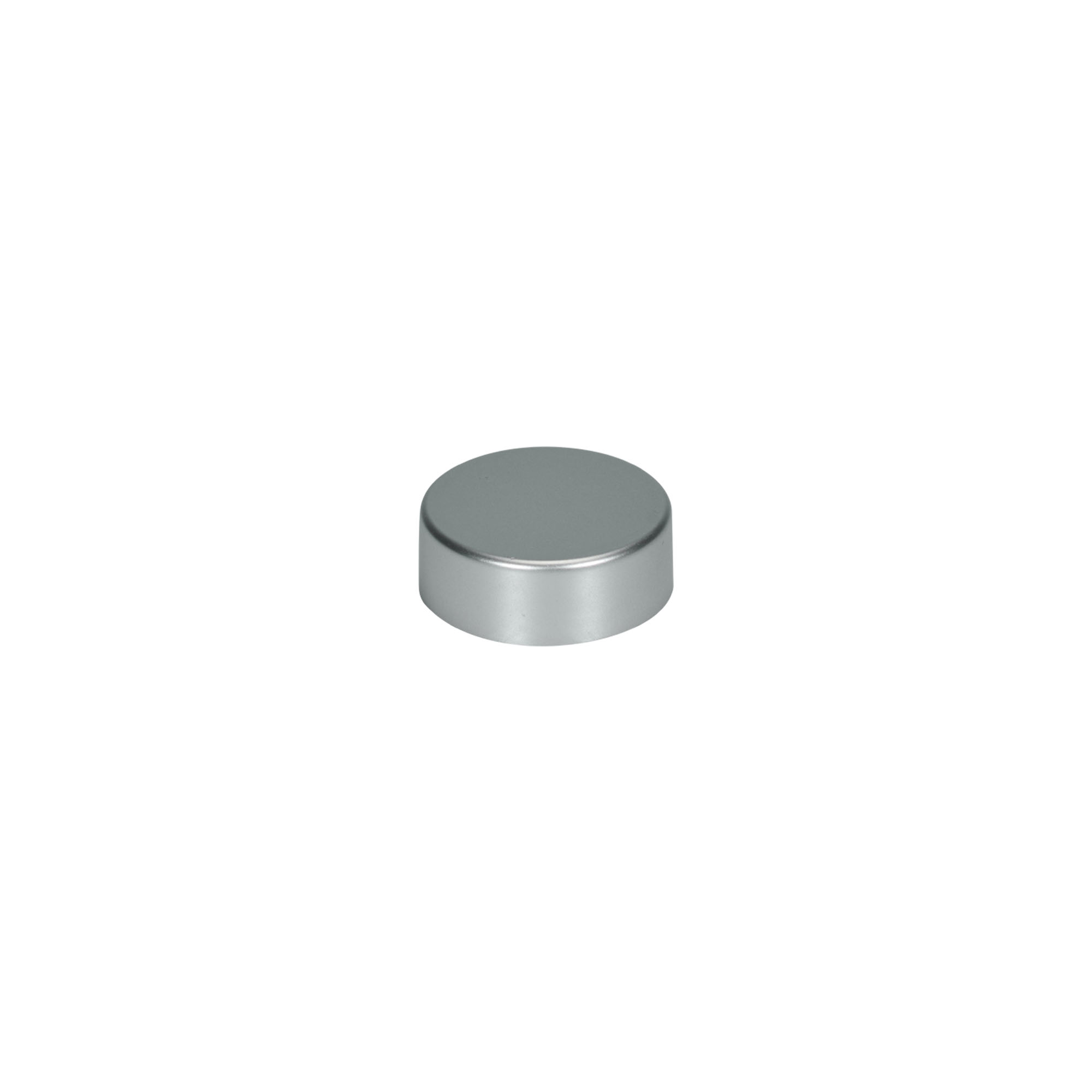 Chiusura a vite, plastica ABS, argento opaco, per bocca: GPI 33/400 Chiusura a vite, plastica ABS, argento opaco, per bocca: GPI 33/400