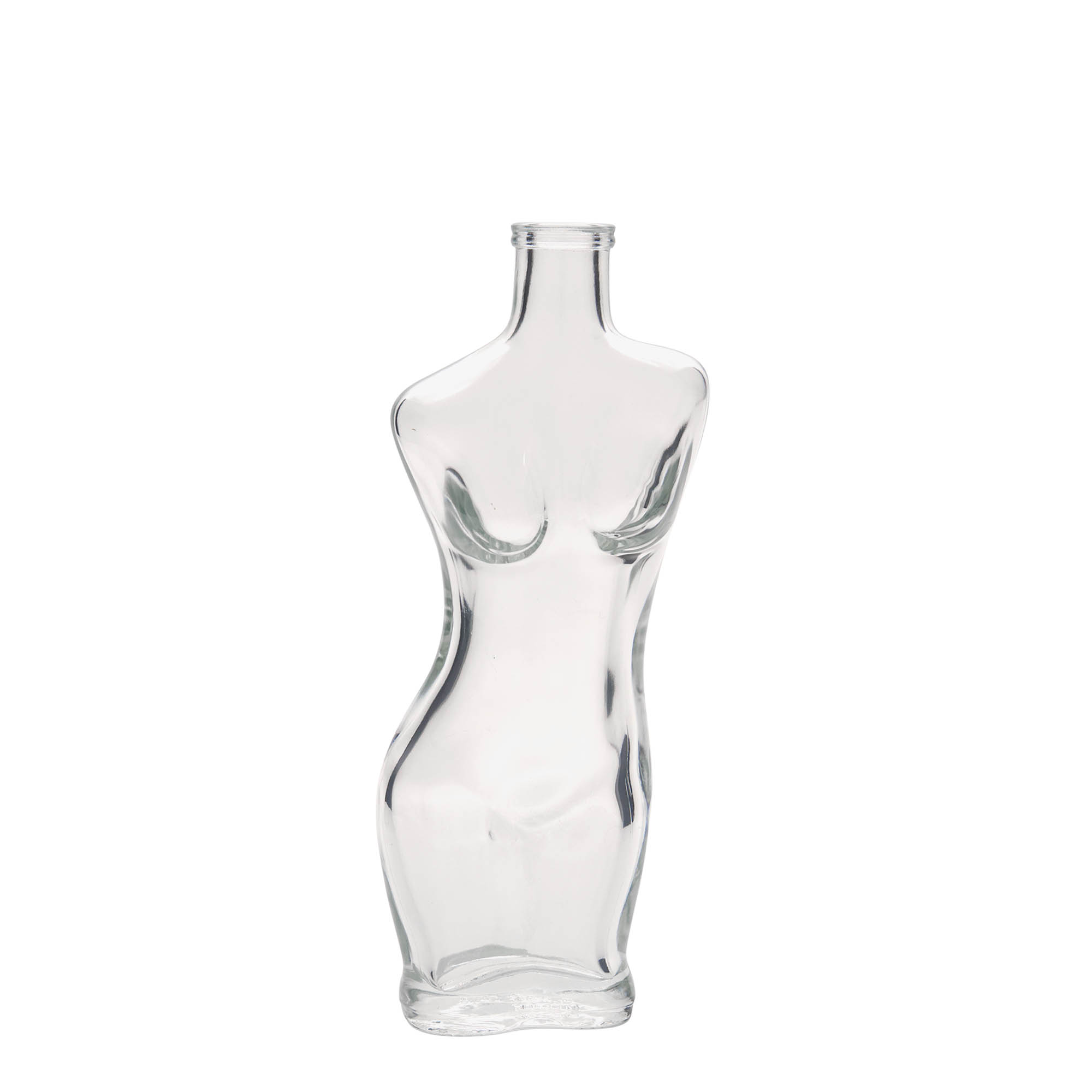 Bottiglia di vetro da 200 ml 'Eva', bocca: sughero Bottiglia di vetro da 200 ml 'Eva', bocca: sughero