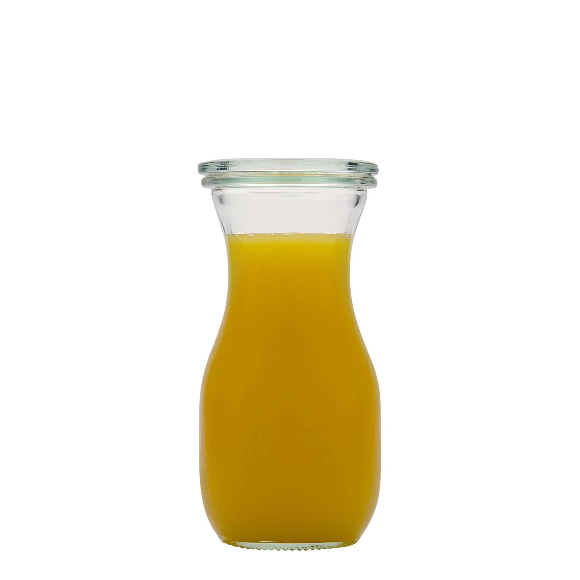 250 ml bottiglia per succo WECK, bocca: bordo tondo