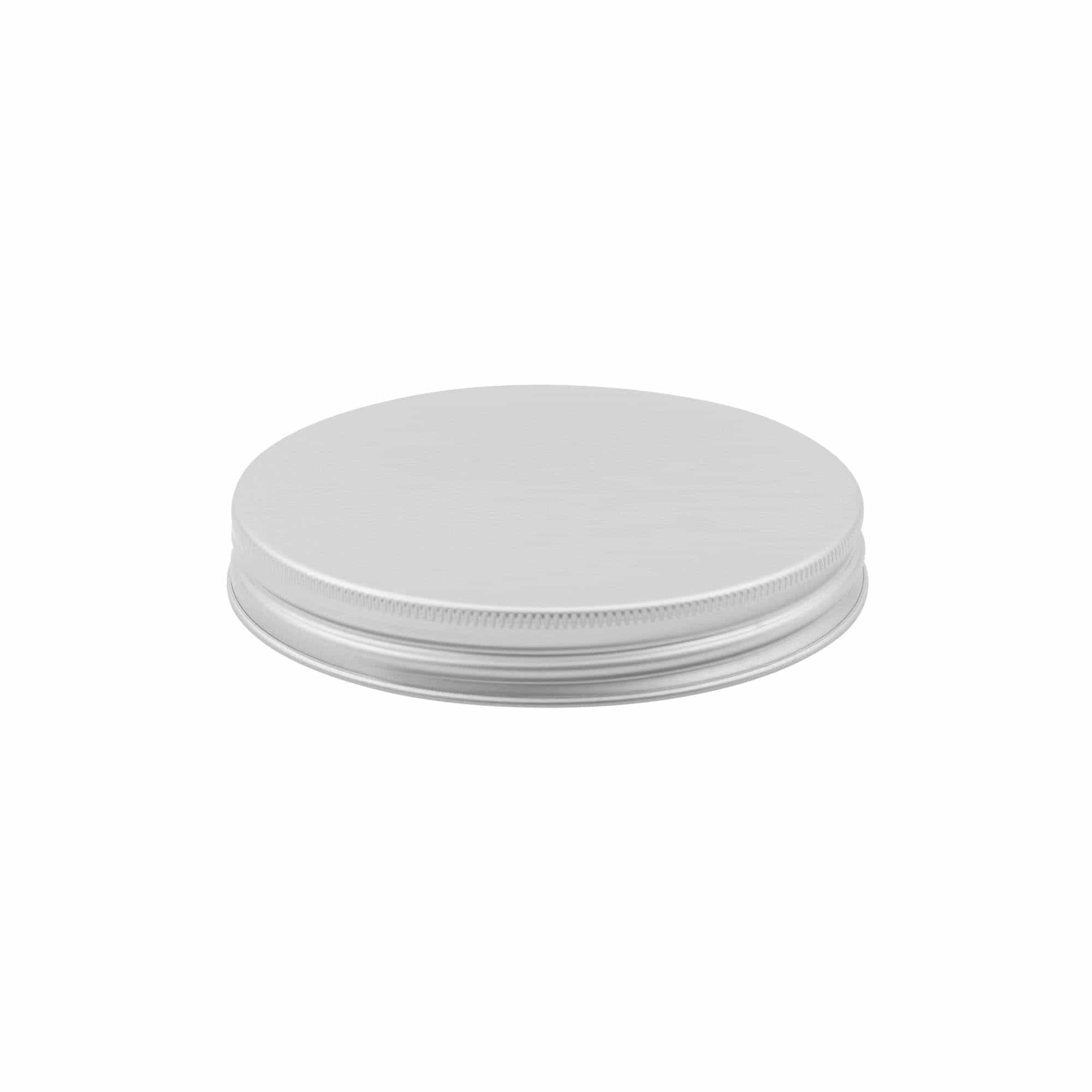 Tappo a vite, alluminio, argento, per bocca: 100/400
