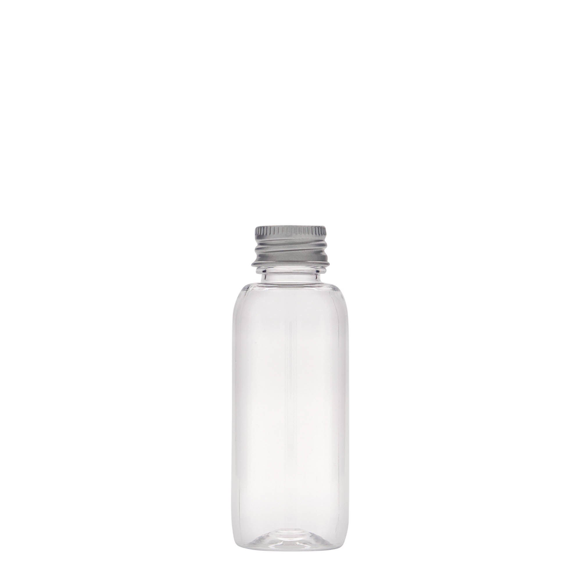 Bottiglia PET da 50 ml 'Pegasus', plastica, bocca: 20/410 Bottiglia PET da 50 ml 'Pegasus', plastica, bocca: 20/410
