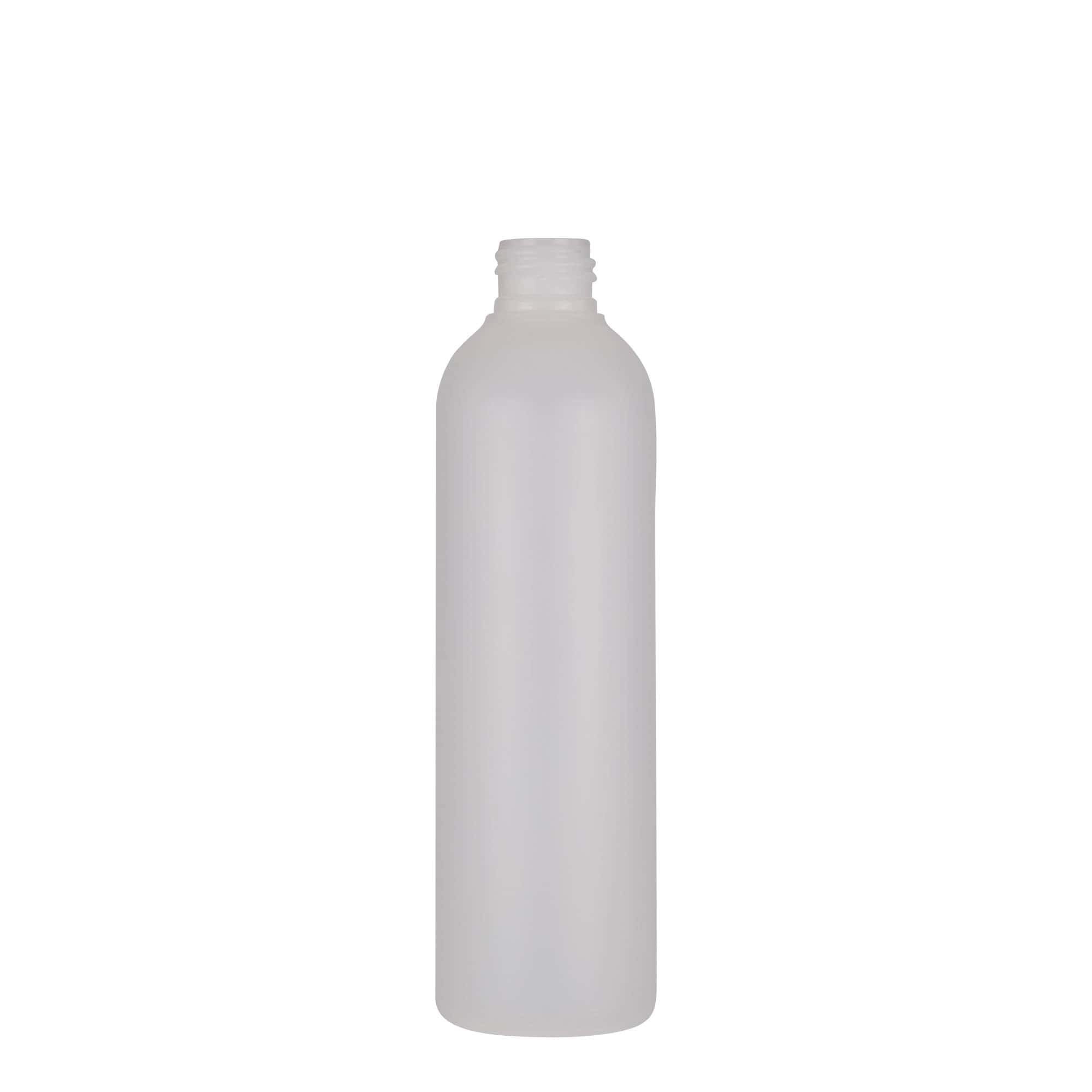 250 ml bottiglia in plastica 'Tuffy', HDPE, naturale, bocca: 24/410