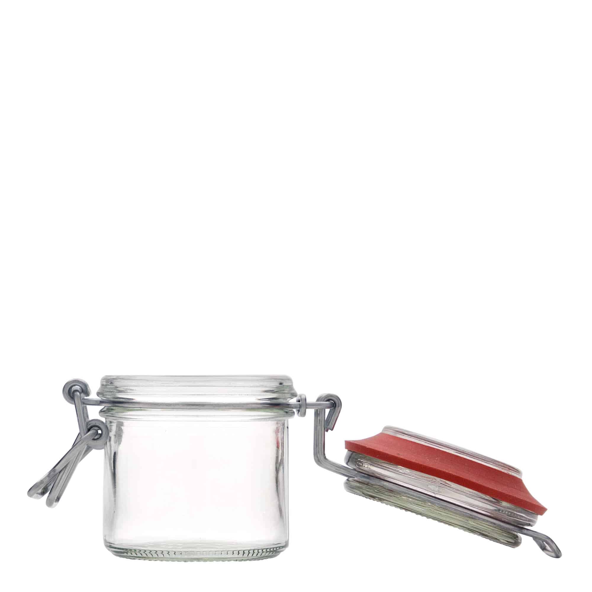 125 ml barattolo con chiusura a leva, bocca: chiusura a leva