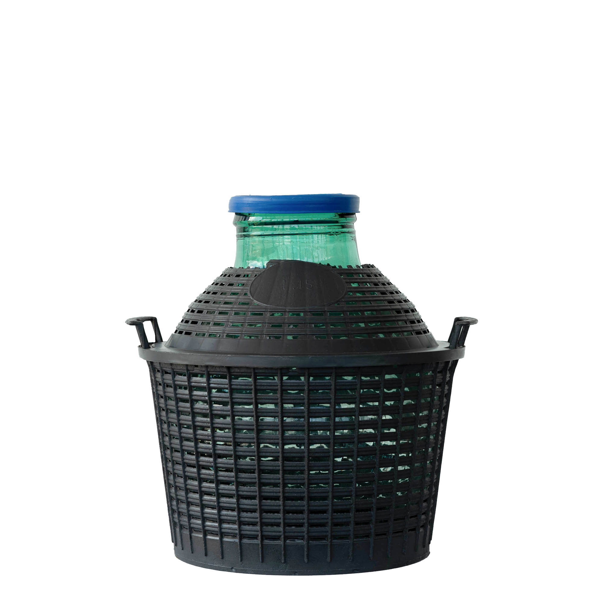Bombola a pallone 15 l collo largo, vetro, bocca: coperchio a calotta Bombola a pallone 15 l collo largo, vetro, bocca: coperchio a calotta