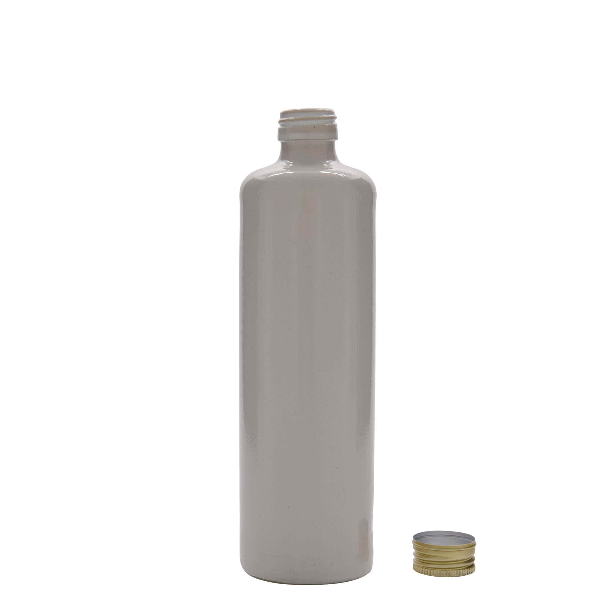 Boccale da 500 ml, gres, bianco, bocca: PP 31,5