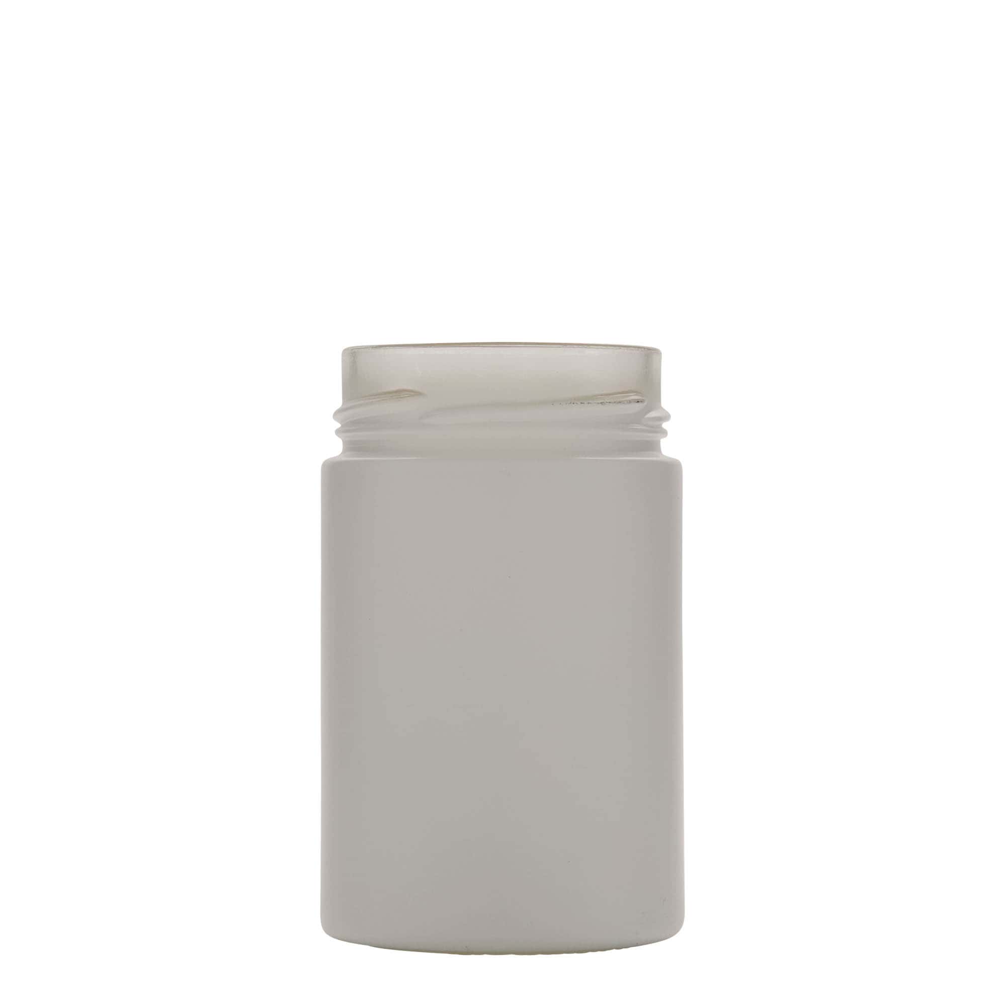 327 ml Vasetto cilindrico 'Aurora', vetro, bianco, imboccatura: Twist-Off Deep (DTO 66) 327 ml Vasetto cilindrico 'Aurora', vetro, bianco, imboccatura: Twist-Off Deep (DTO 66)