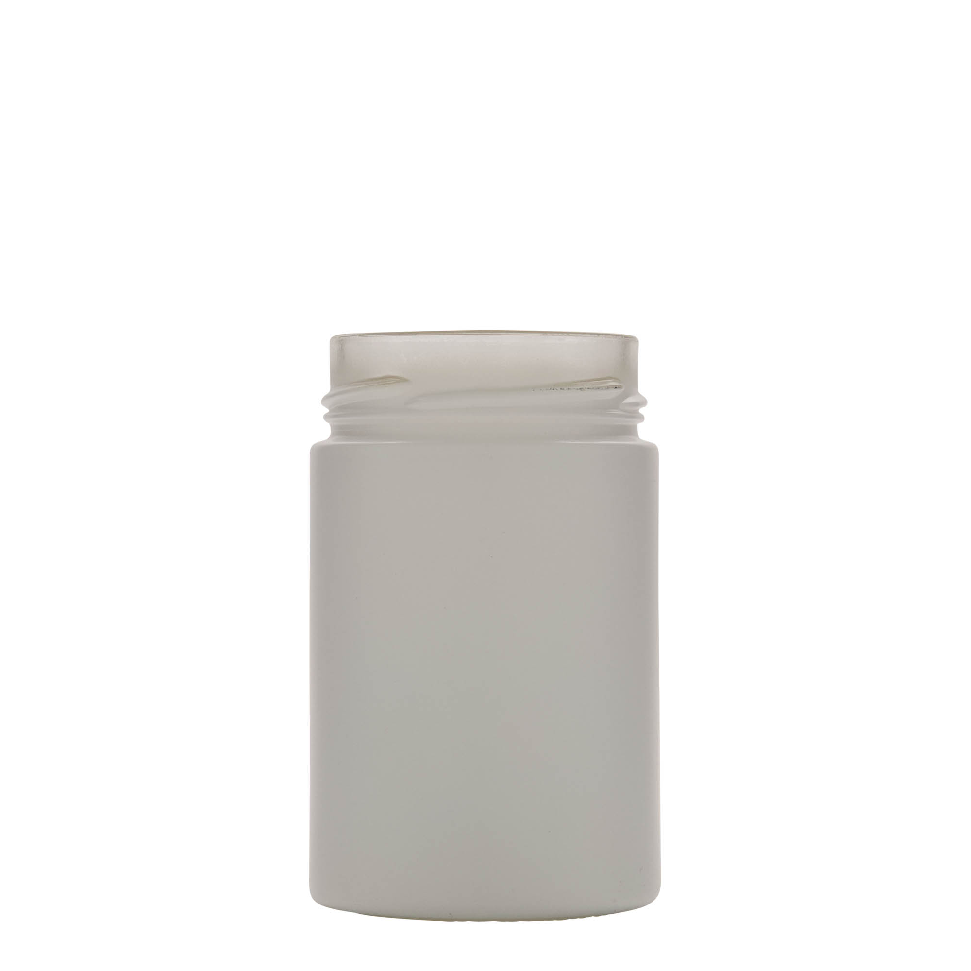 327 ml vaso rotondo 'Aurora', bianco, bocca: Deep-Twist-Off (DTO 66)