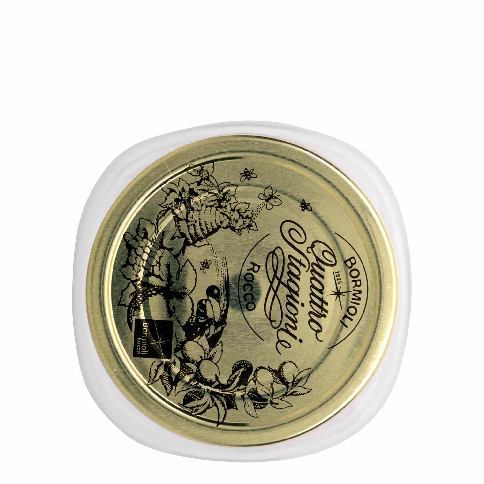 1.000 ml Vetro 'Quattro Stagioni', Bocca: Chiusura a vite