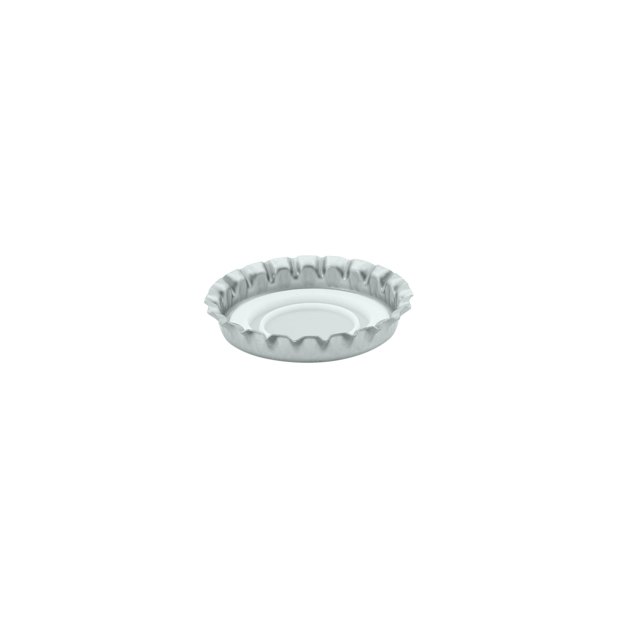 Capsule a corona 29 mm, metallo, argento Capsule a corona 29 mm, metallo, argento