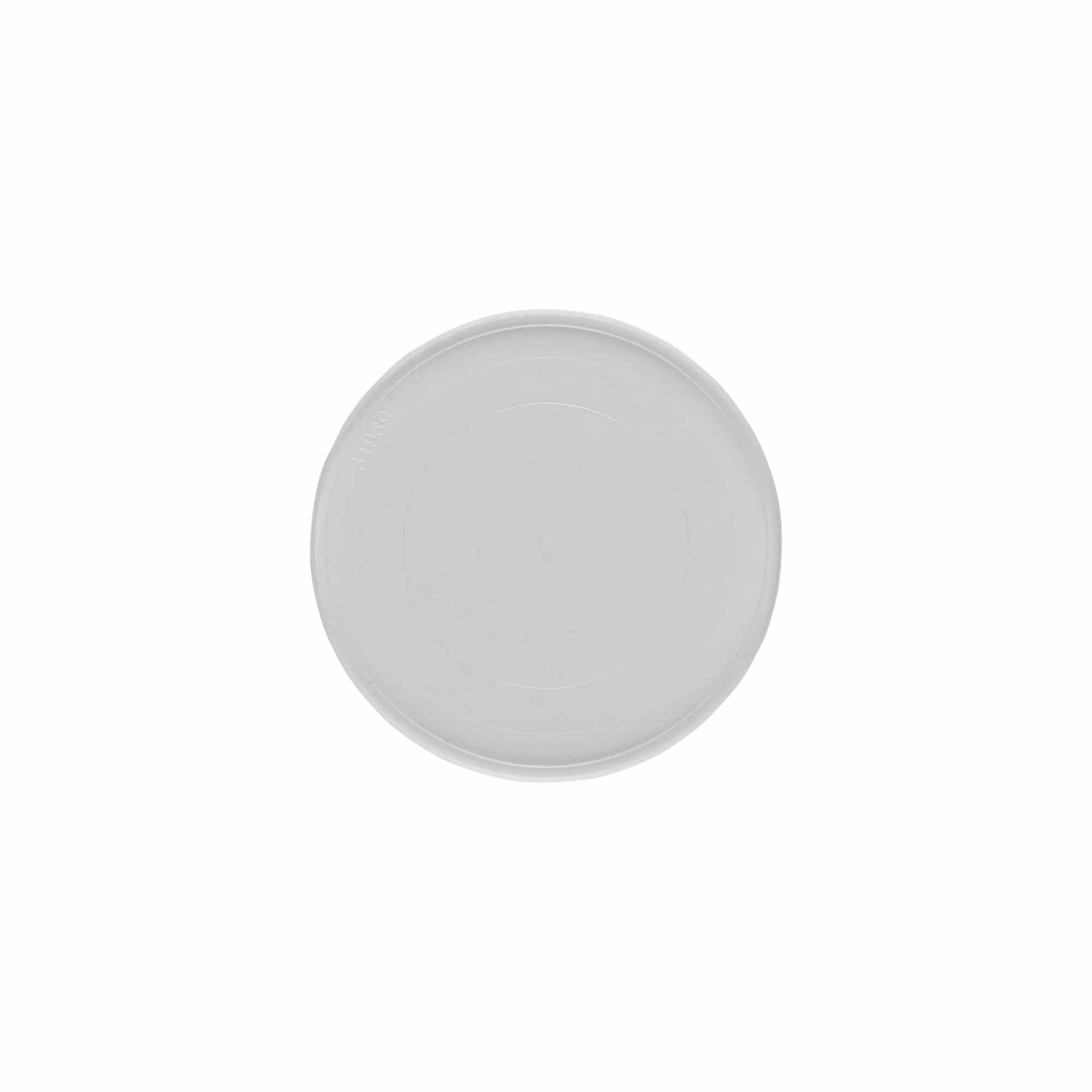 Disco di copertura per 150 ml 'Bianca', plastica PP, bianco