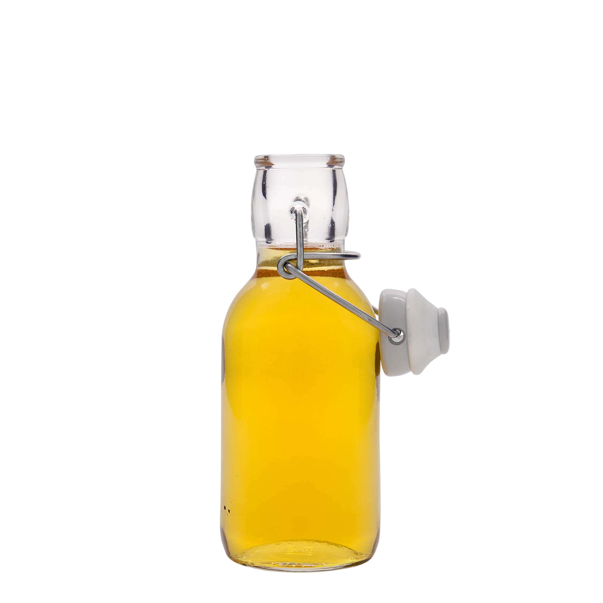 Bottiglia di vetro da 250 ml 'Emilia', bocca: chiusura a leva