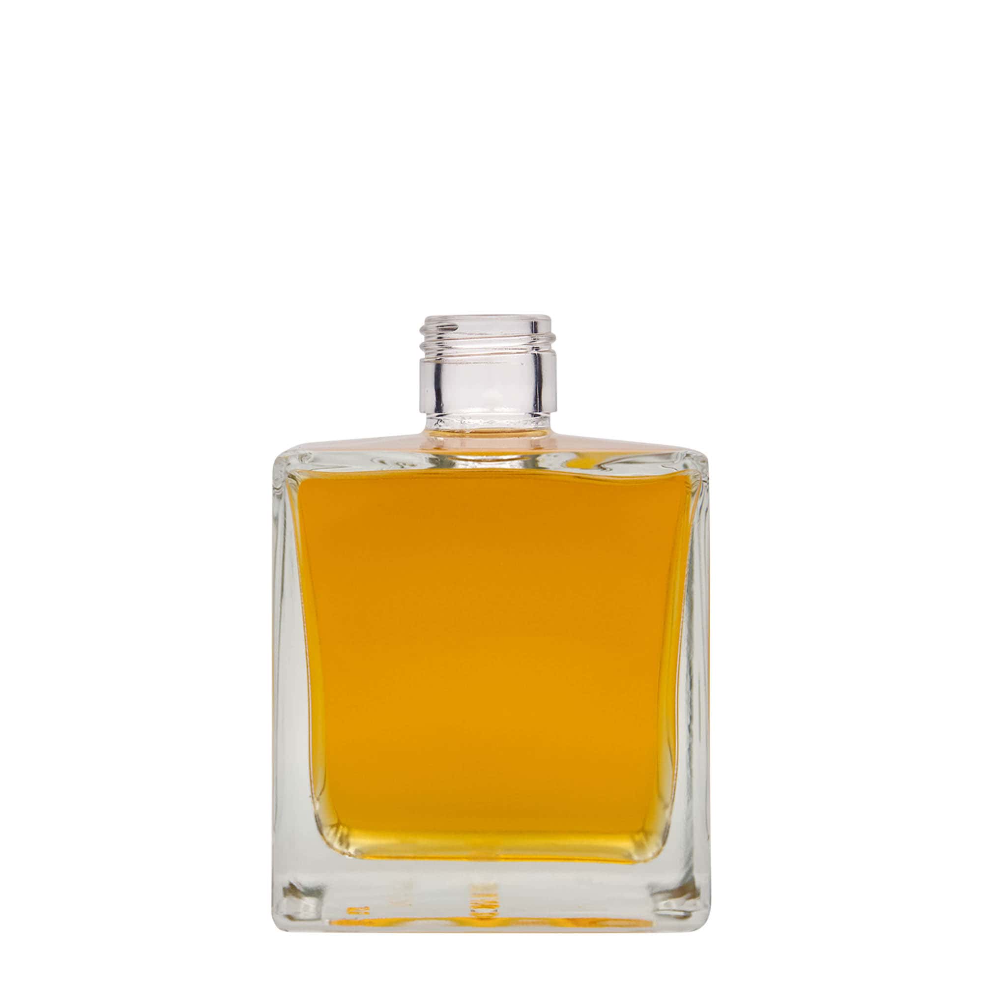 Bottiglia di vetro da 500 ml 'Cube', quadrata, bocca: PP 31,5