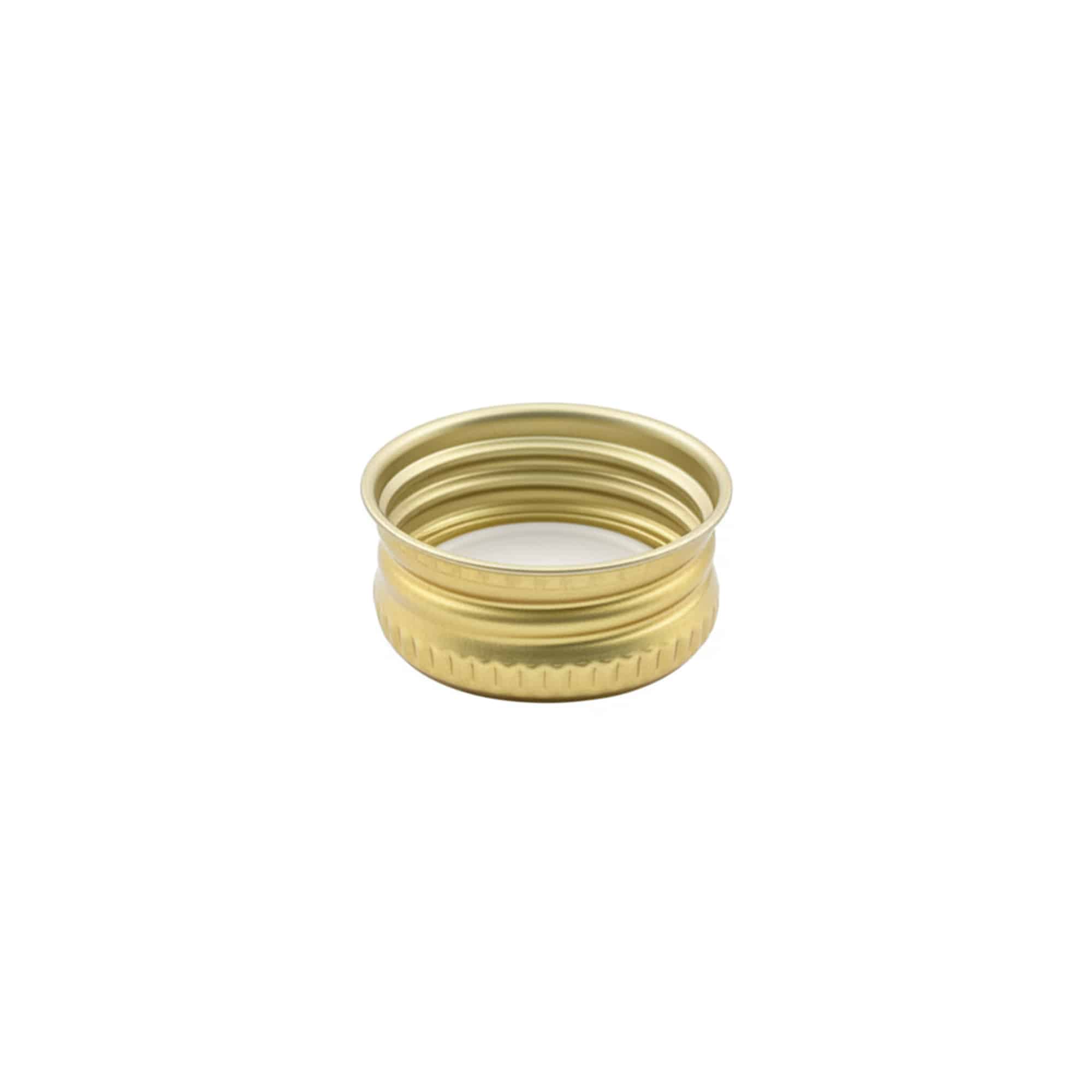 Tappo a vite, metallo, oro, per bocca: PP 28