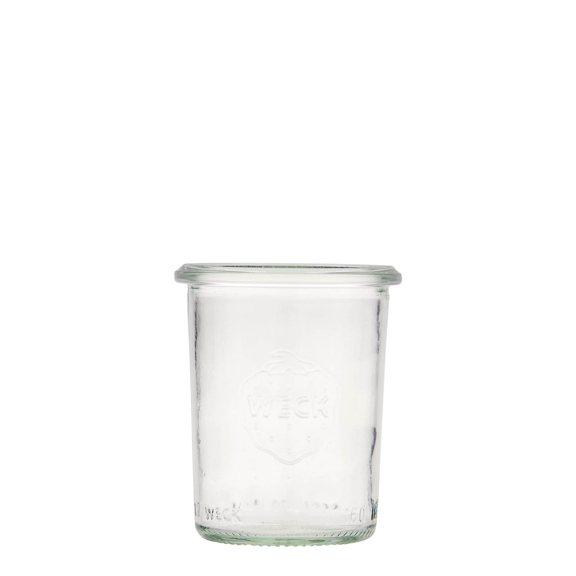 160 ml barattolo WECK a rovescio, bocca: bordo tondo