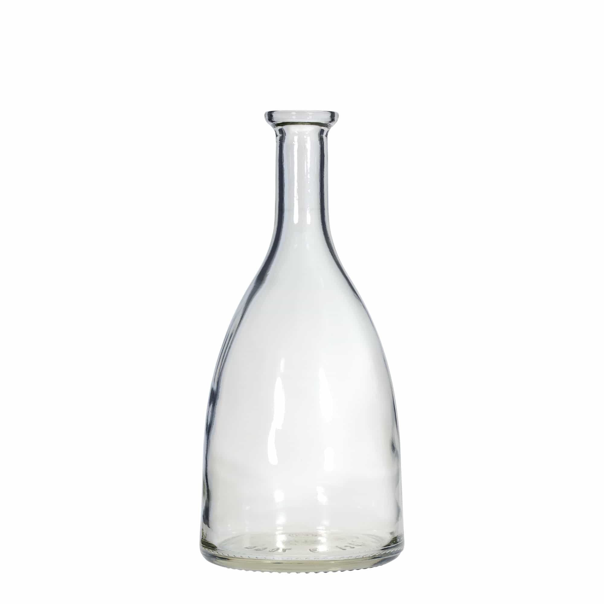 Bottiglia di vetro da 700 ml 'Viola', bocca: sughero