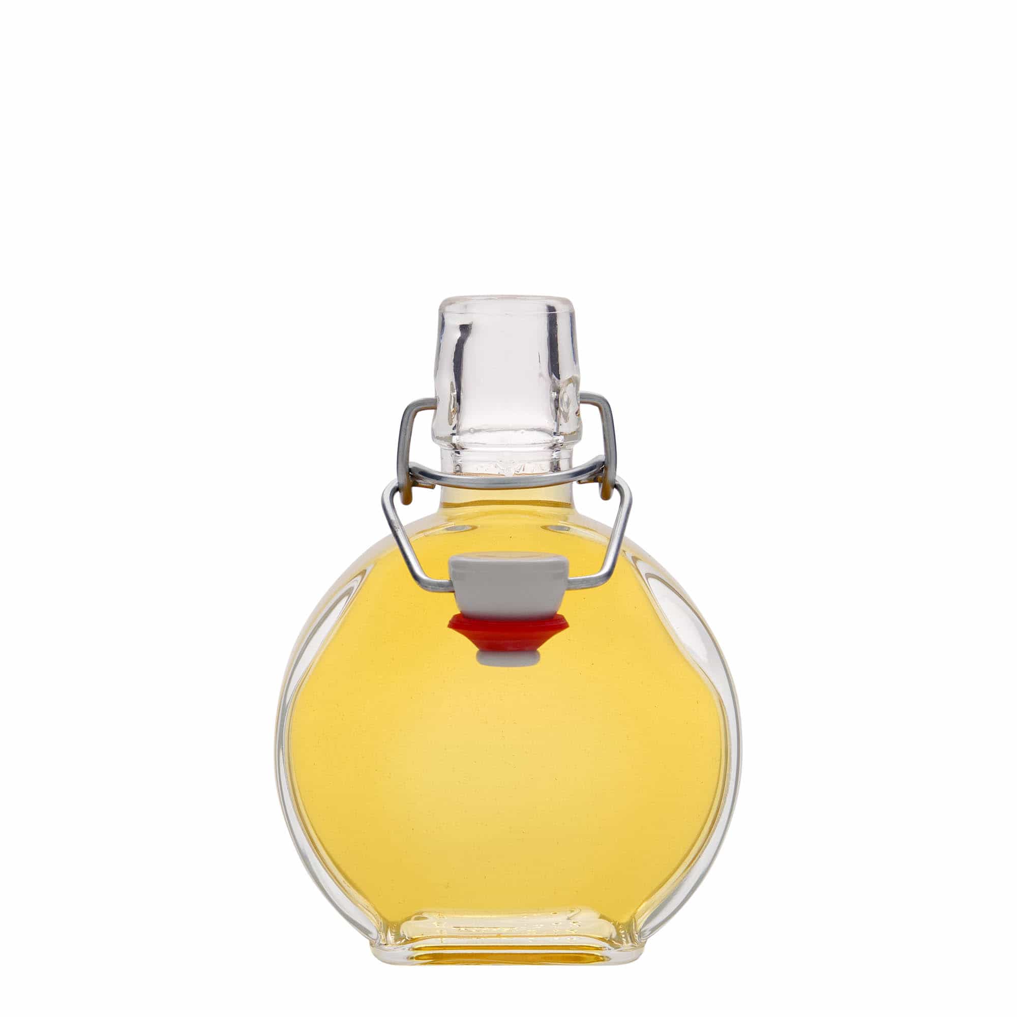 200 ml Bottiglia di vetro 'Sensatione', rettangolare, imboccatura: tappo meccanico