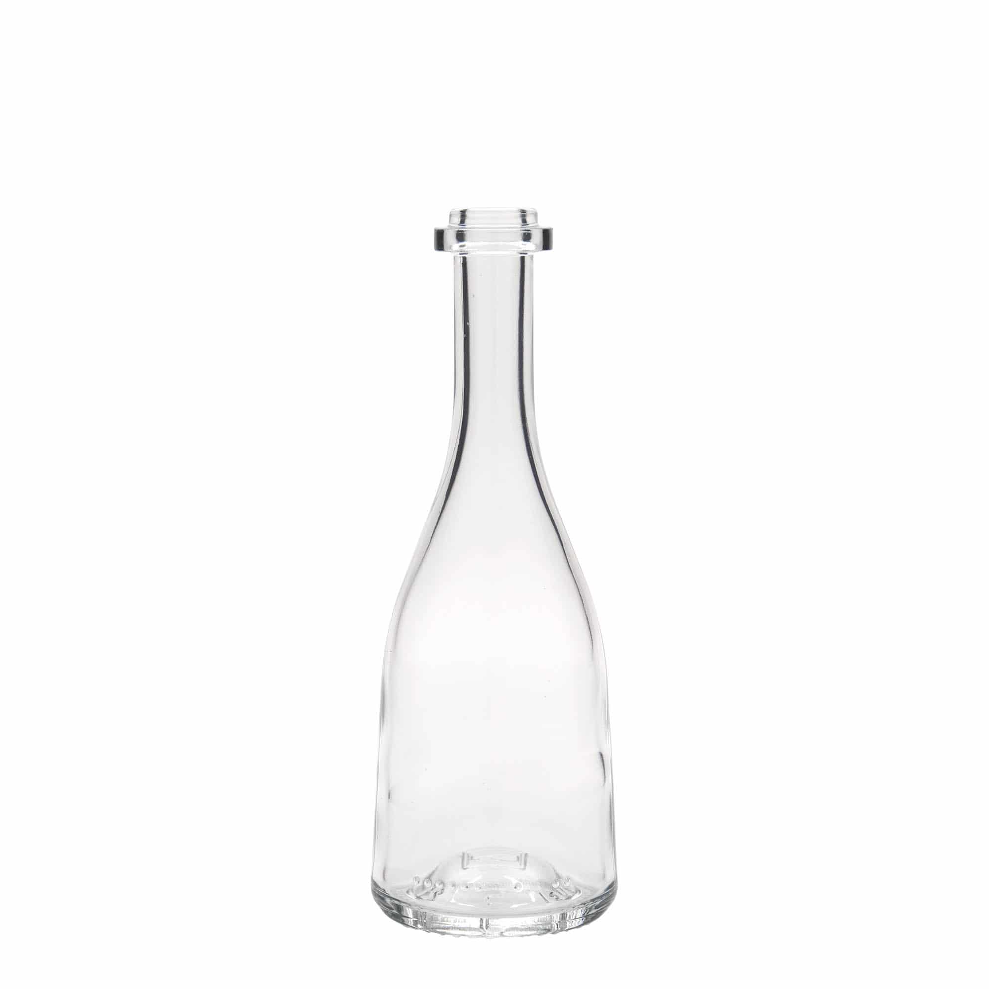 200 ml Bottiglia di vetro 'Rustica, imboccatura: fascetta