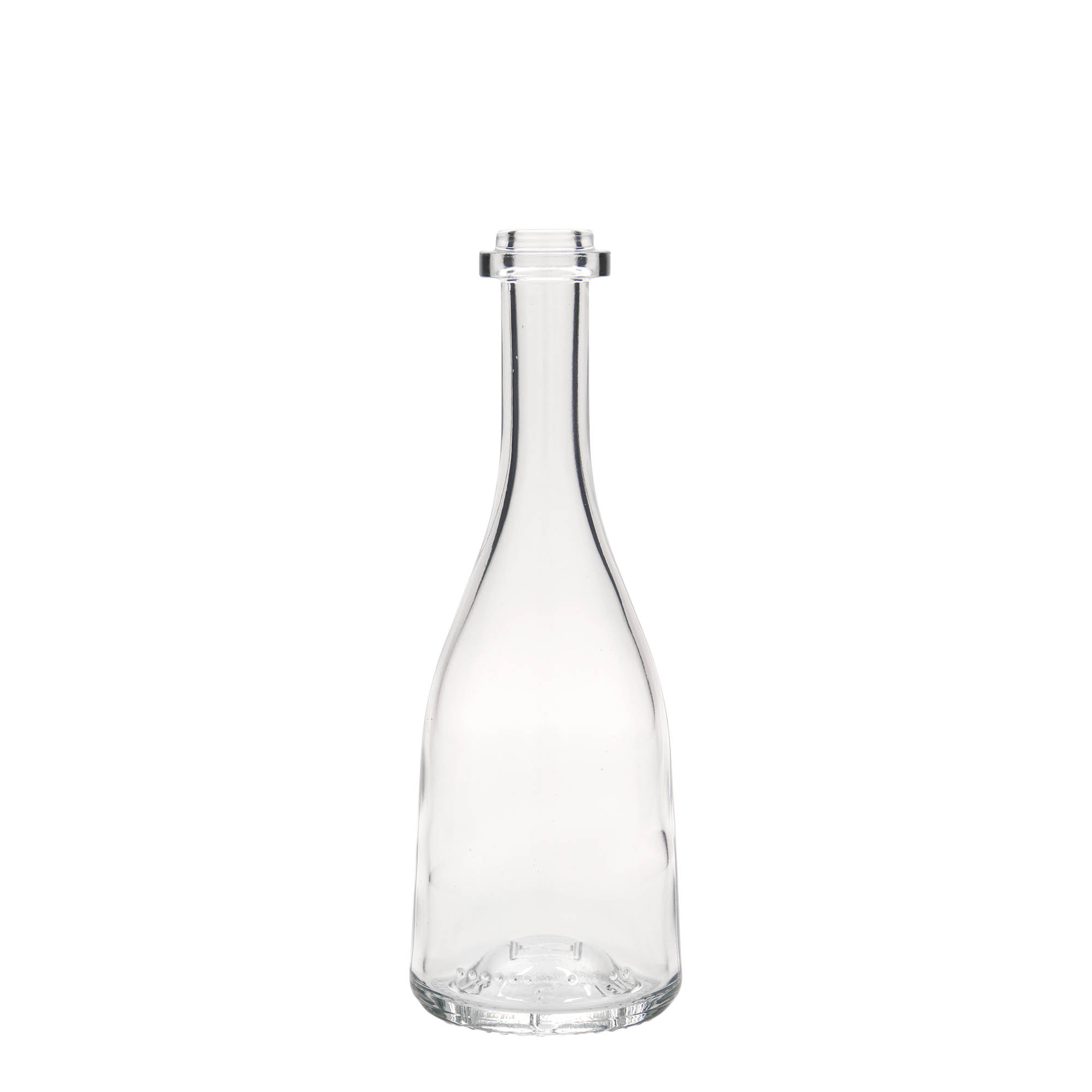 Bottiglia di vetro da 200 ml 'Rustica', bocca: sughero Bottiglia di vetro da 200 ml 'Rustica', bocca: sughero