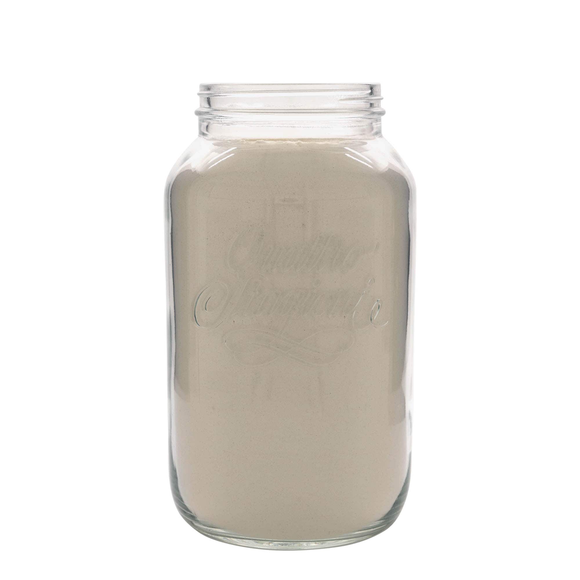3.800 ml Vasetto 'Quattro Stagioni', vetro, imboccatura: a vite