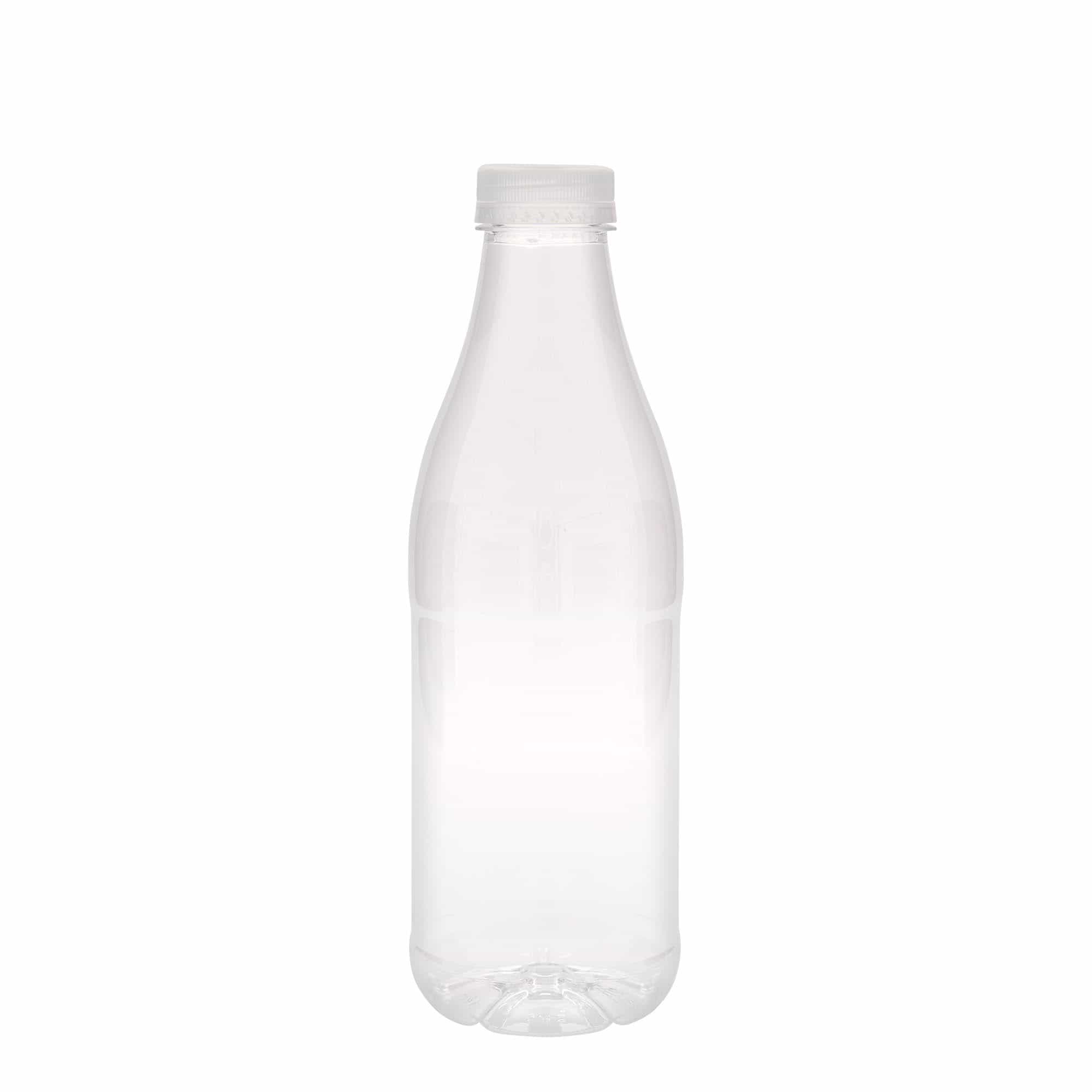 1.000 ml Bottiglia PET 'Milk and Juice', plastica, imboccatura: 38 mm