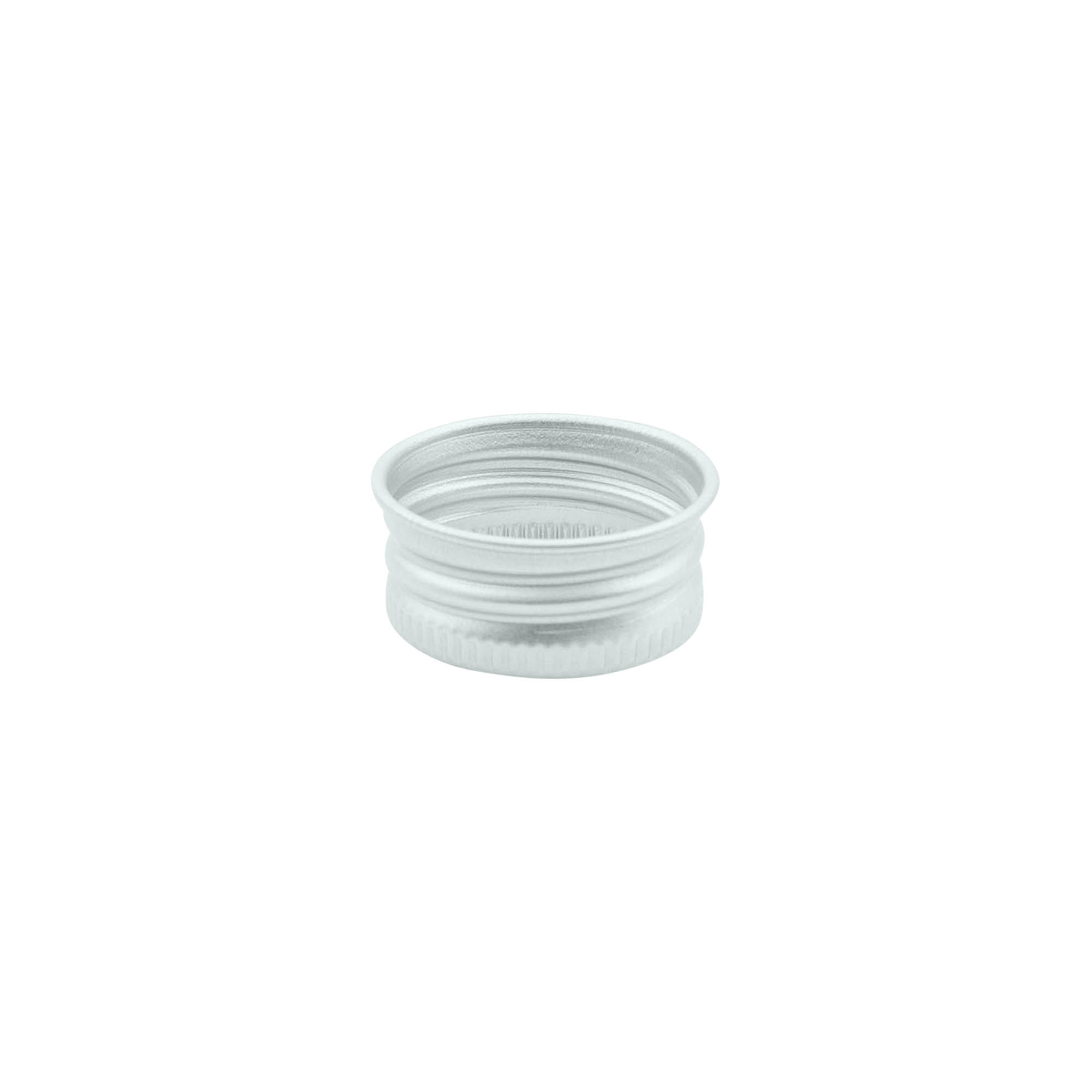 Tappo a vite, metallo, argento, per bocca: 24/410