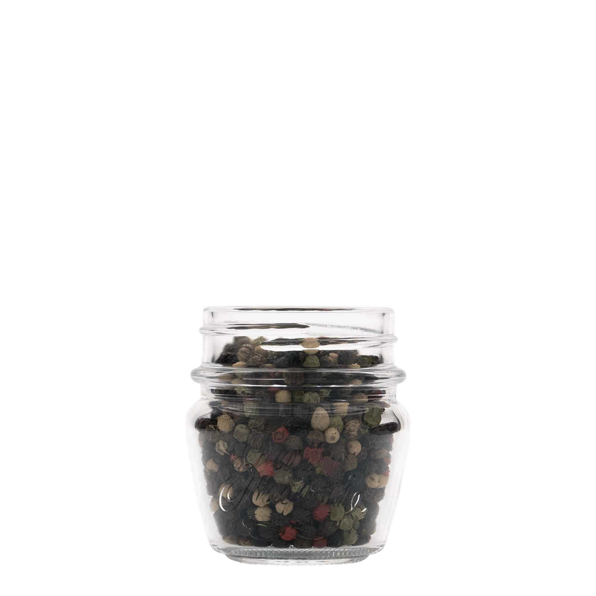 80 ml Vasetto decorativo 'Quattro Stagioni', vetro, imboccatura: a vite