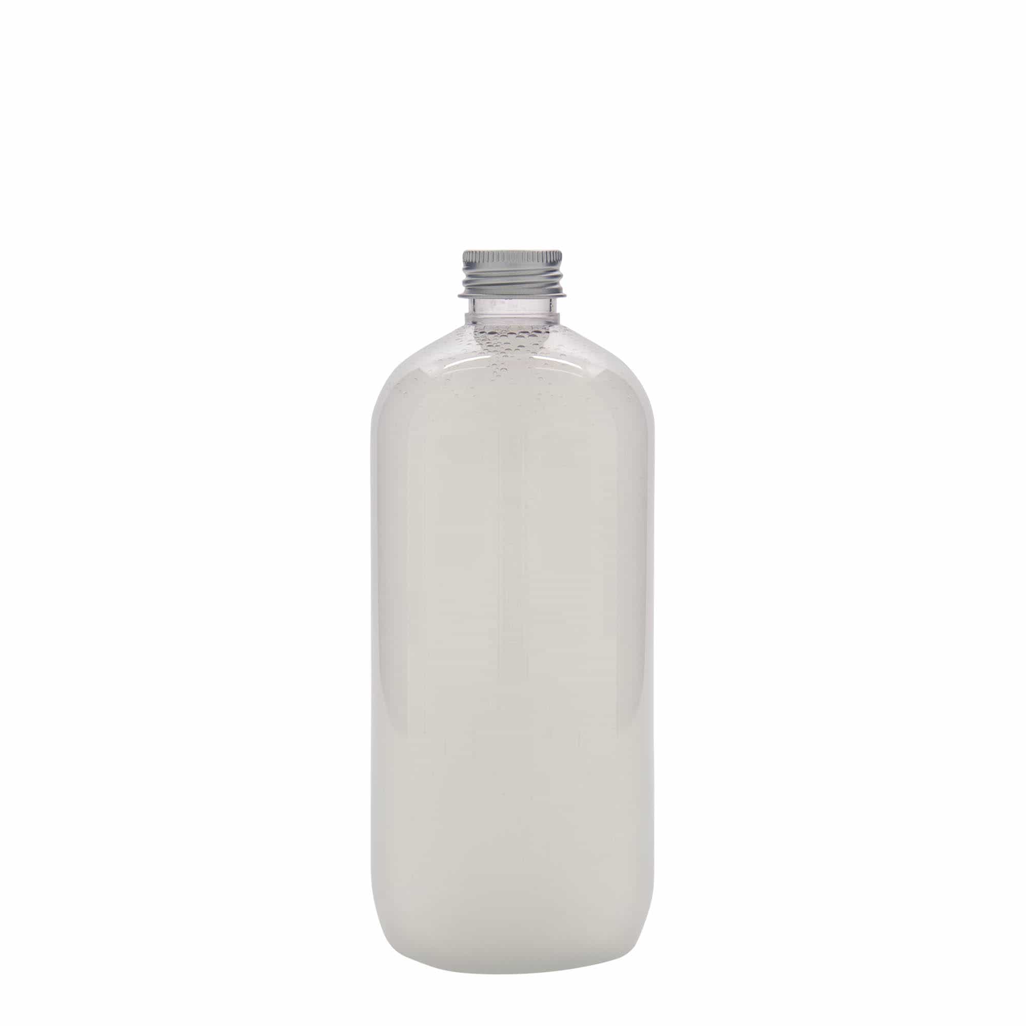 500 ml Bottiglia PET 'Boston', plastica, imboccatura: 24/410