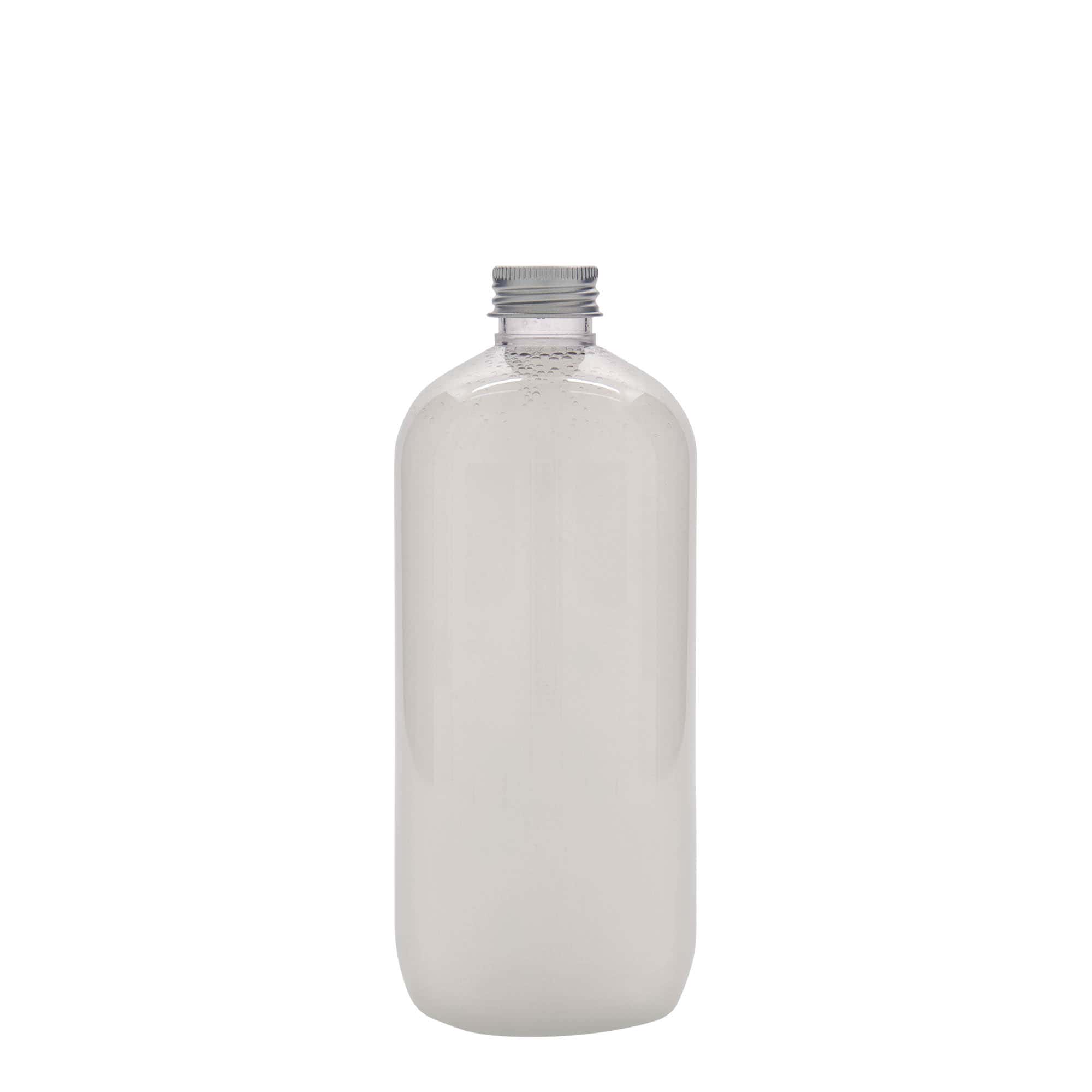 Bottiglia PET da 500 ml 'Boston', plastica, bocca: 24/410