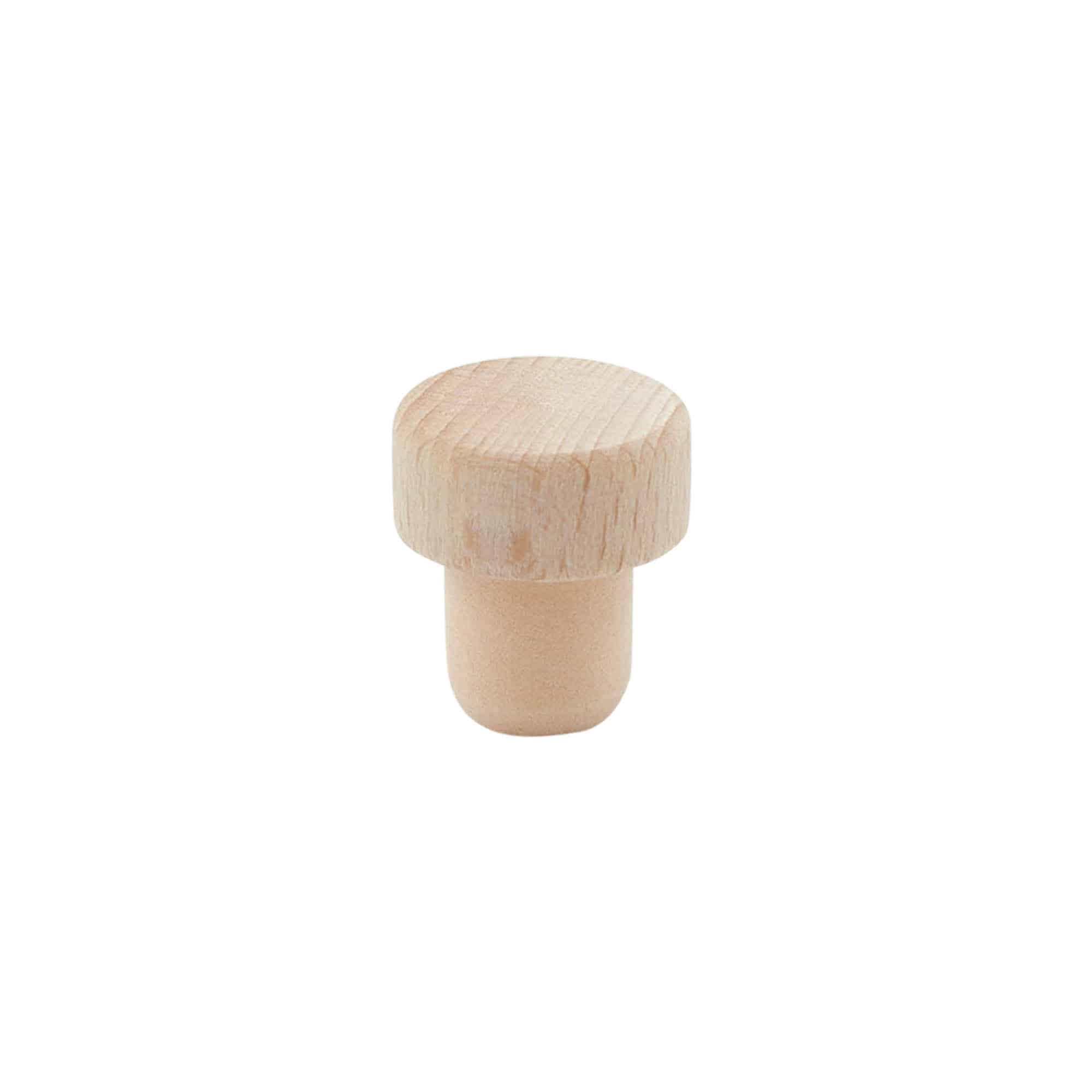 Tappo a manico 14 mm, legno/plastica, per bocca: sughero