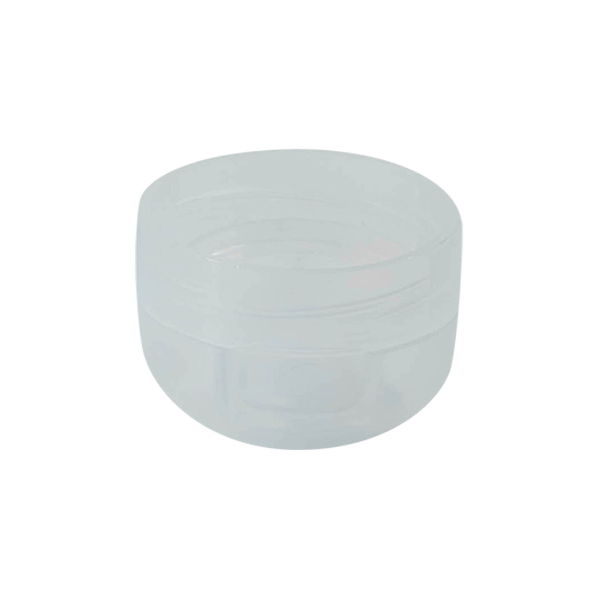 Tappo a vite con cerniera a ribalta Kavodrink, plastica PP, bianco