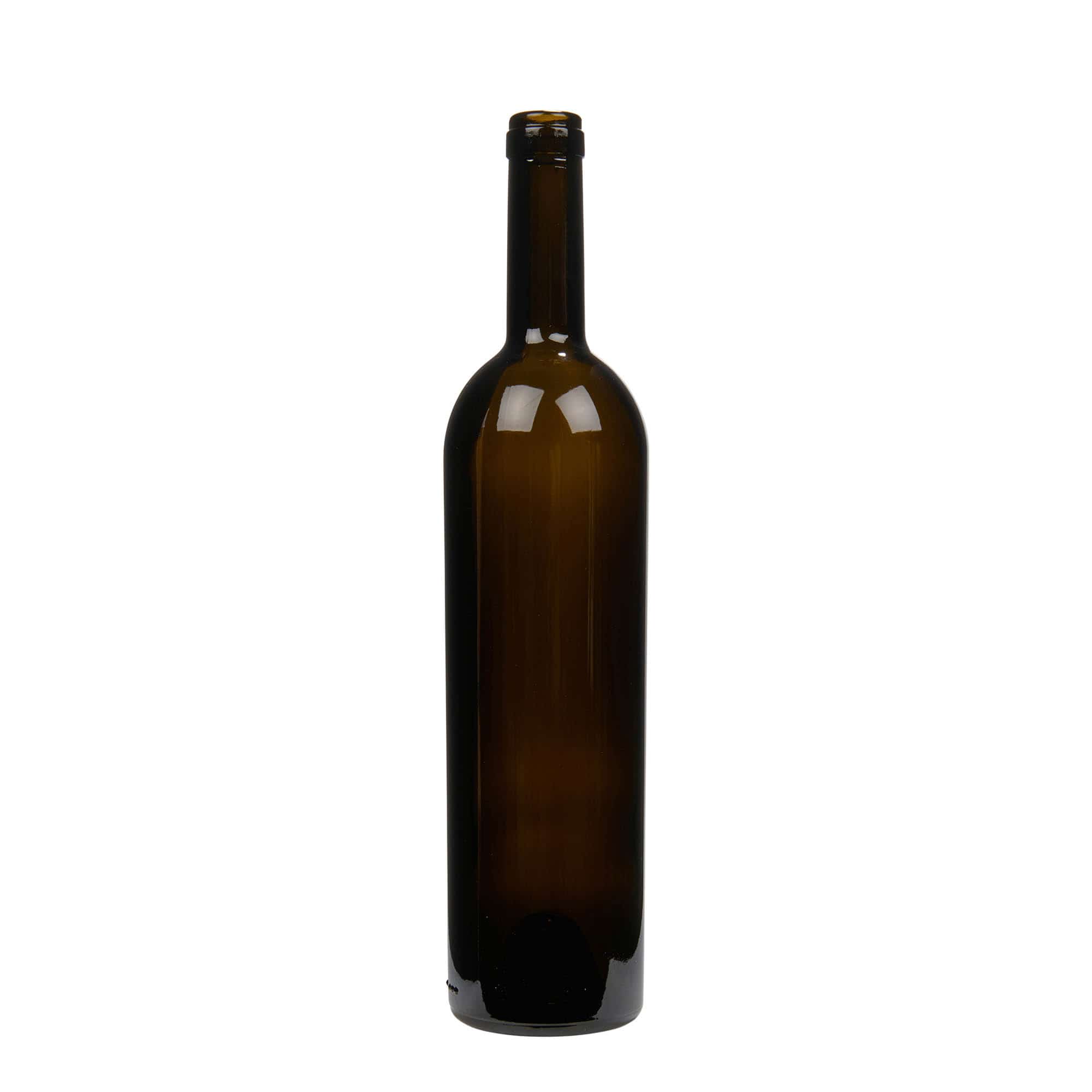 750 ml Bottiglia da vino 'Liberty', verde antico, imboccatura: fascetta 750 ml Bottiglia da vino 'Liberty', verde antico, imboccatura: fascetta