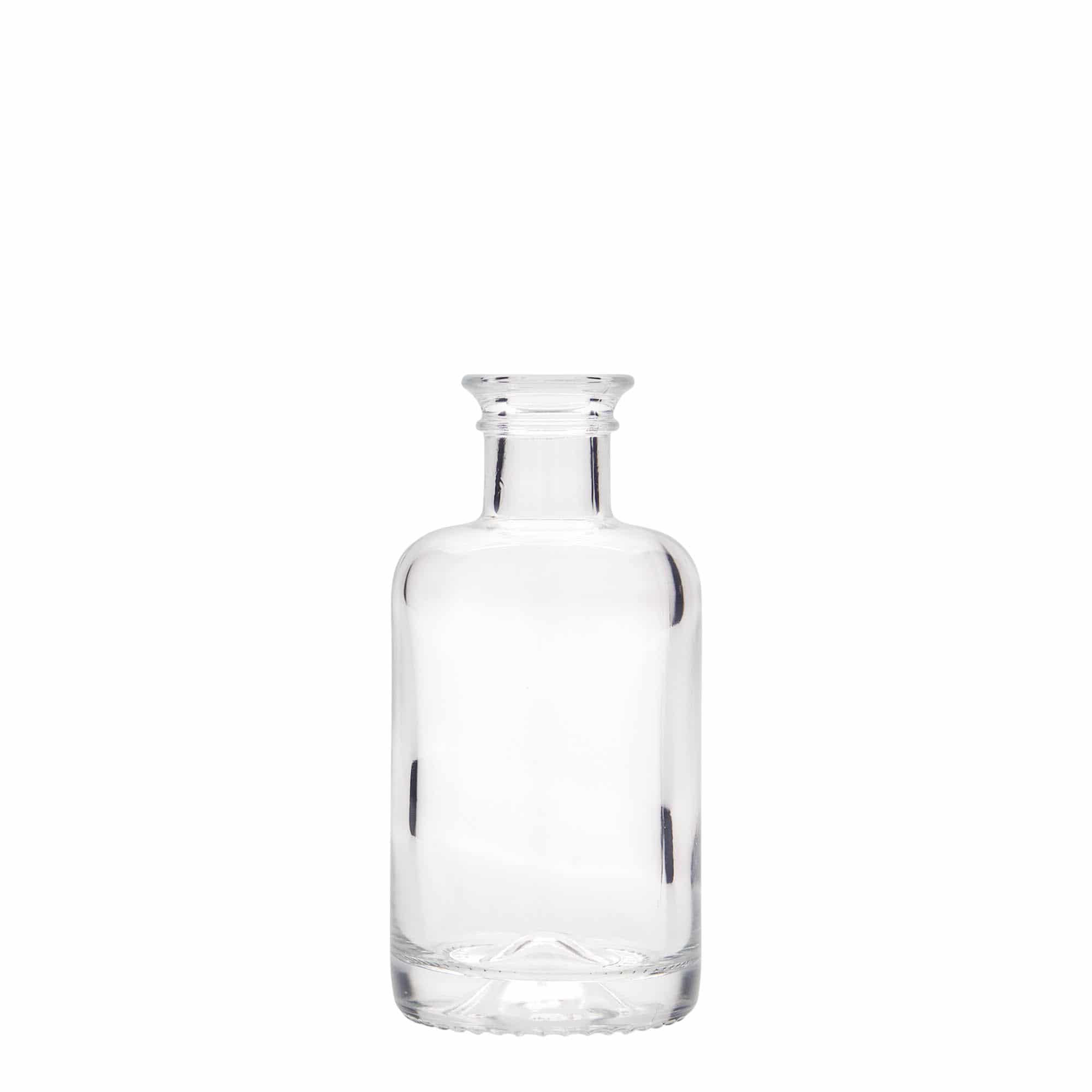 100 ml Bottiglia da farmacia, vetro, imboccatura: fascetta 100 ml Bottiglia da farmacia, vetro, imboccatura: fascetta
