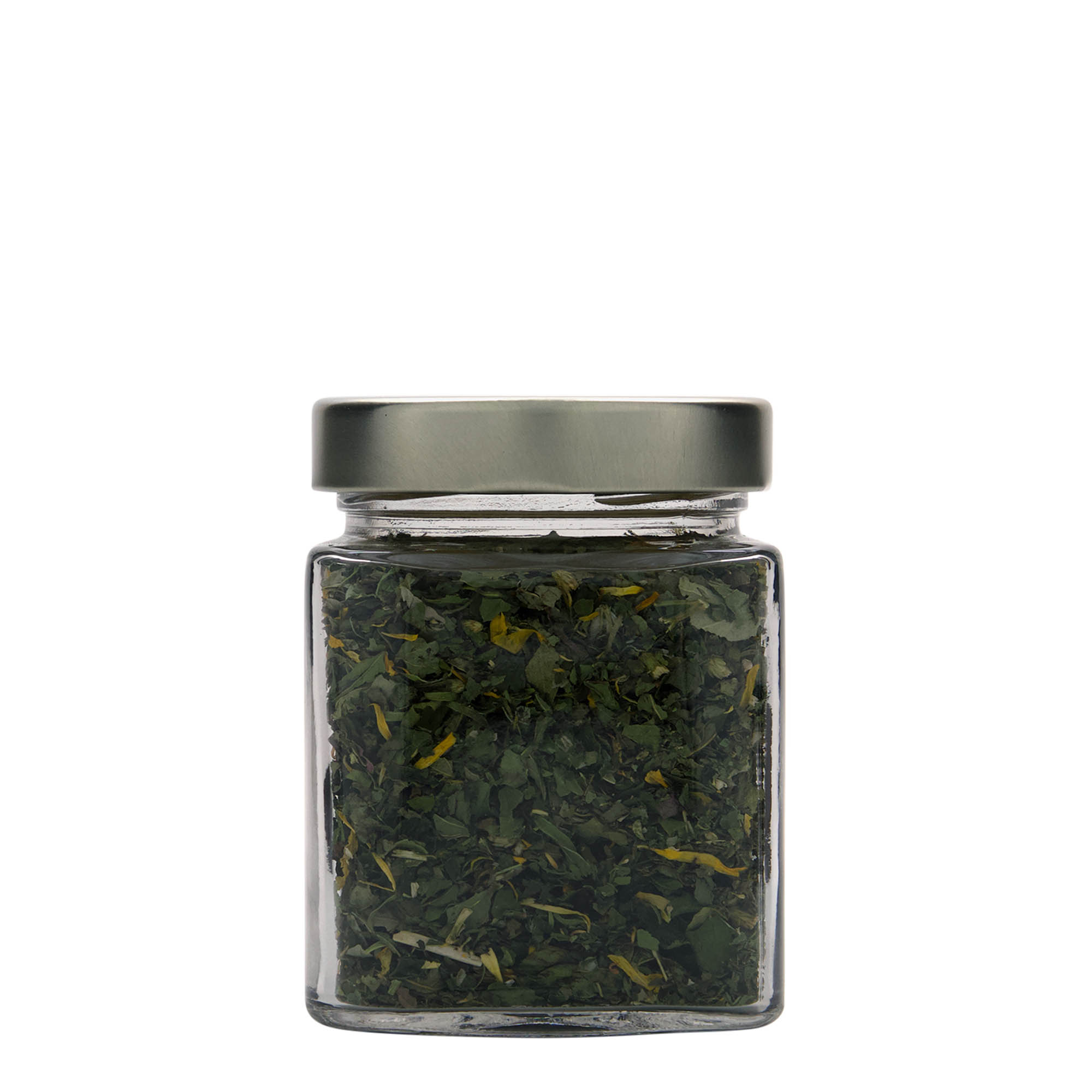 314 ml barattolo quadrato 'Ikarus', bocca: Deep-Twist-Off (DTO 70)