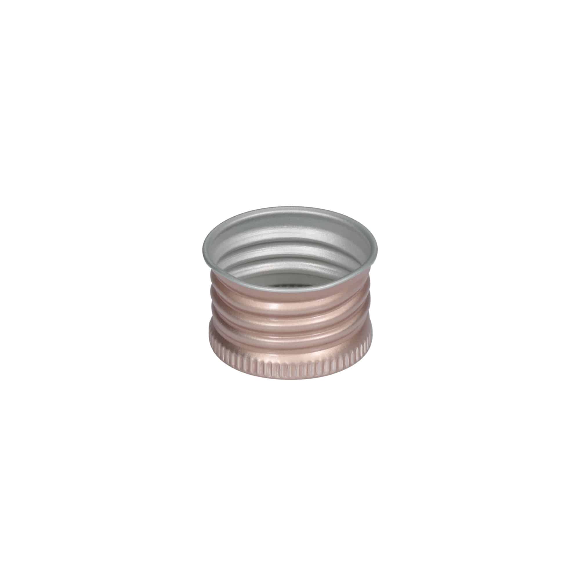 Tappo a vite, metallo, rosa, per imboccatura: 24/410