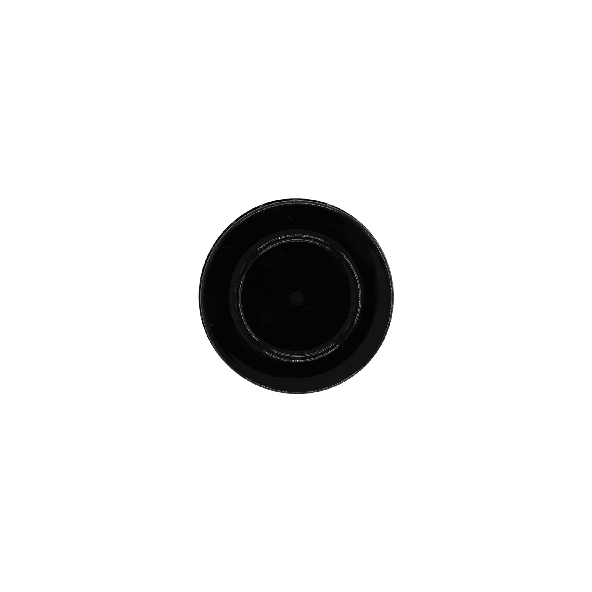 Tappo a vite, plastica PP, nero, per bocca: DIN 45 Tappo a vite, plastica PP, nero, per bocca: DIN 45
