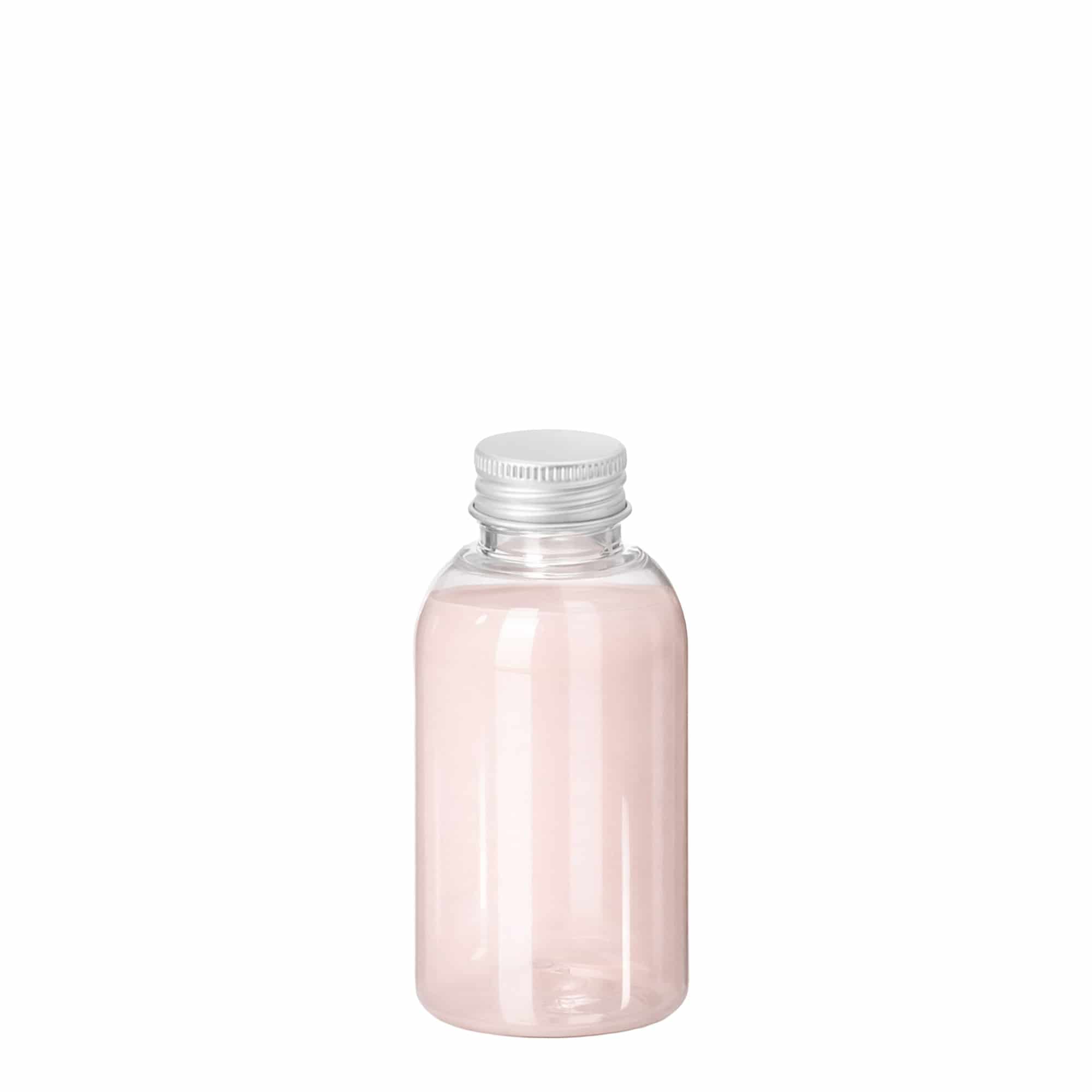 Bottiglia PET da 100 ml 'Boston', plastica, bocca: 24/410