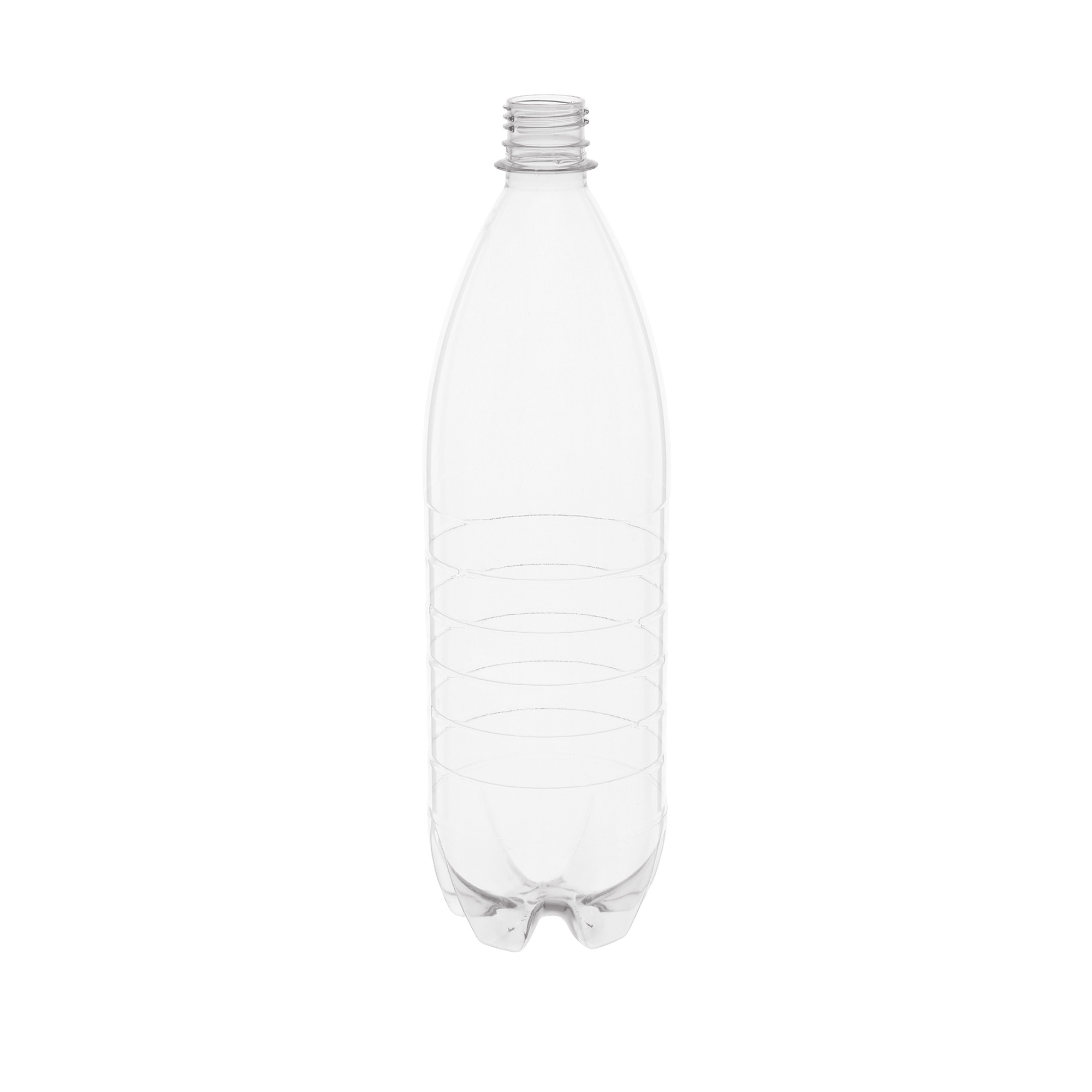 Bottiglia PET universale 1000 ml, plastica, bocca: PCO28 Bottiglia PET universale 1000 ml, plastica, bocca: PCO28