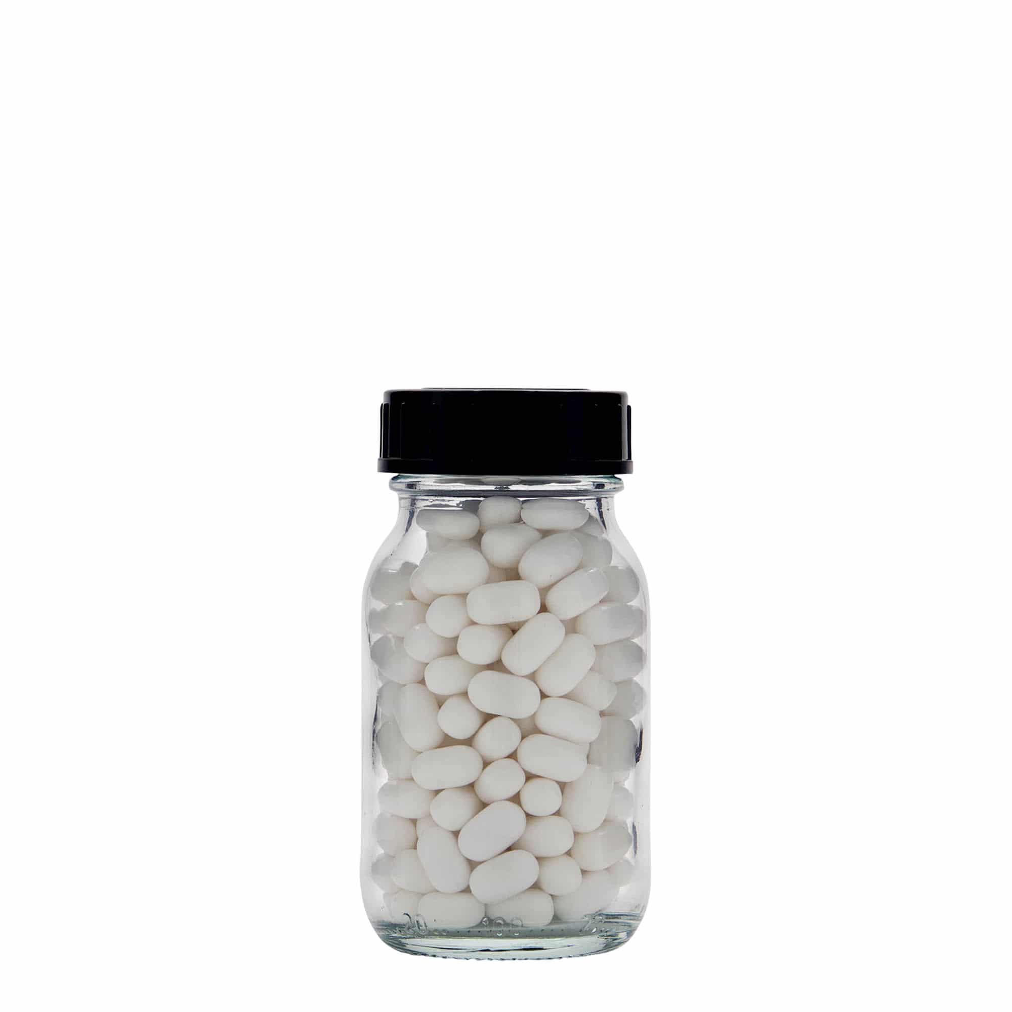 100 ml barattolo a collo largo, bocca: DIN 40